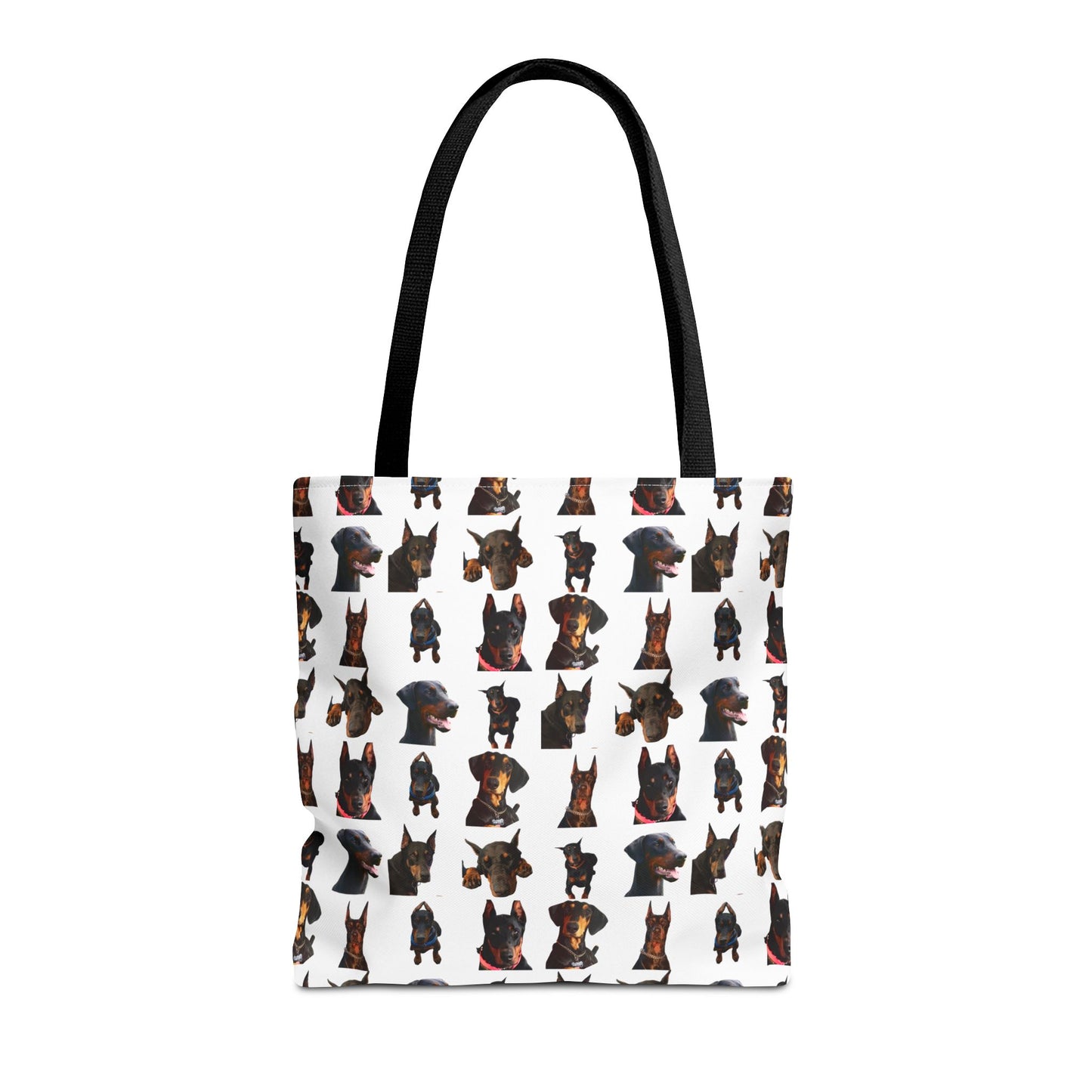 Edition 2 Doberman Model Pattern White Tote Bag