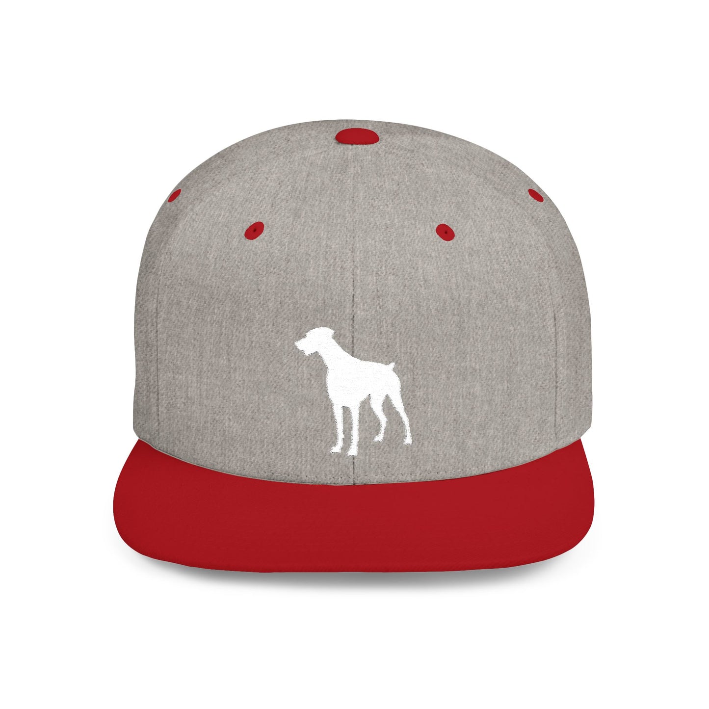 Silhouette 4 Embroidered Flat Bill Snapback