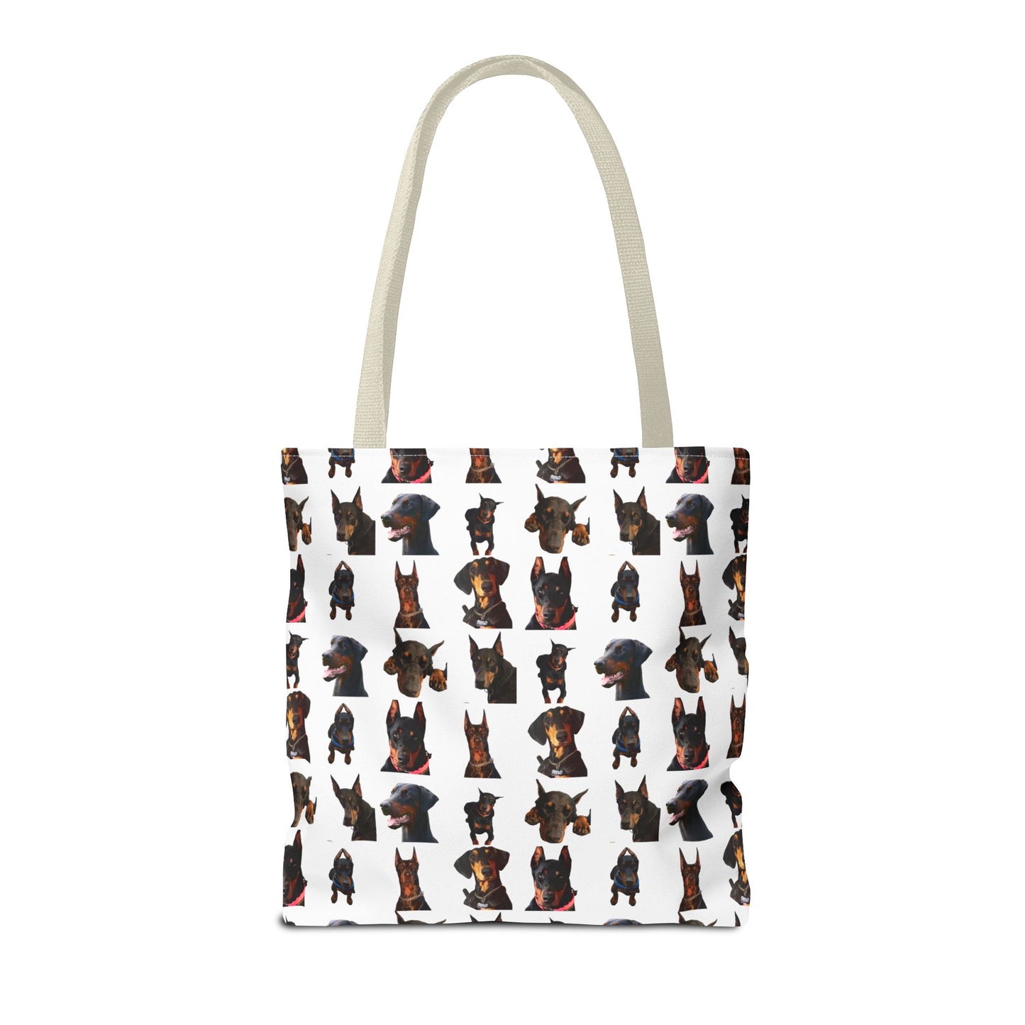 Edition 2 Doberman Model Pattern White Tote Bag
