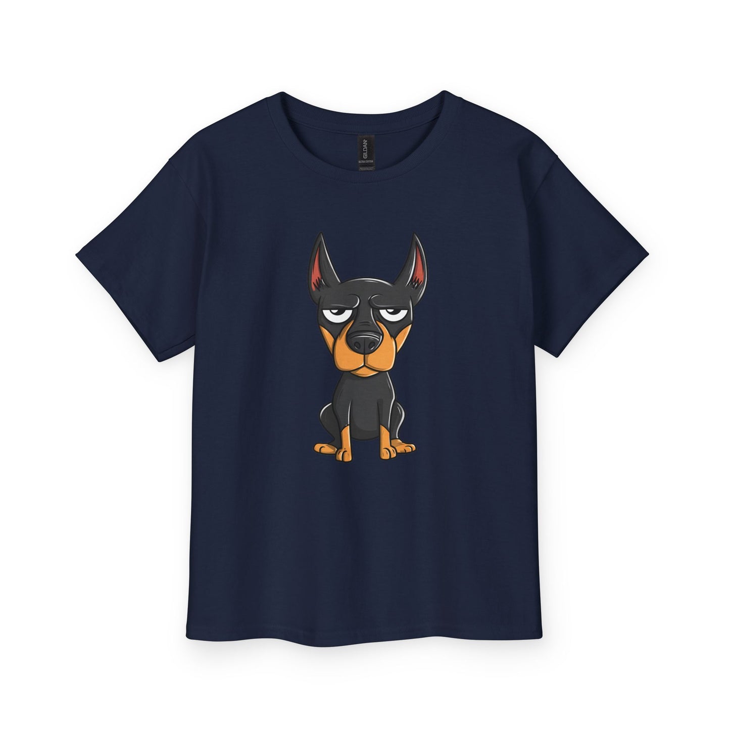 Kids Tee — Cute Doberman Puppy 5 Graphic