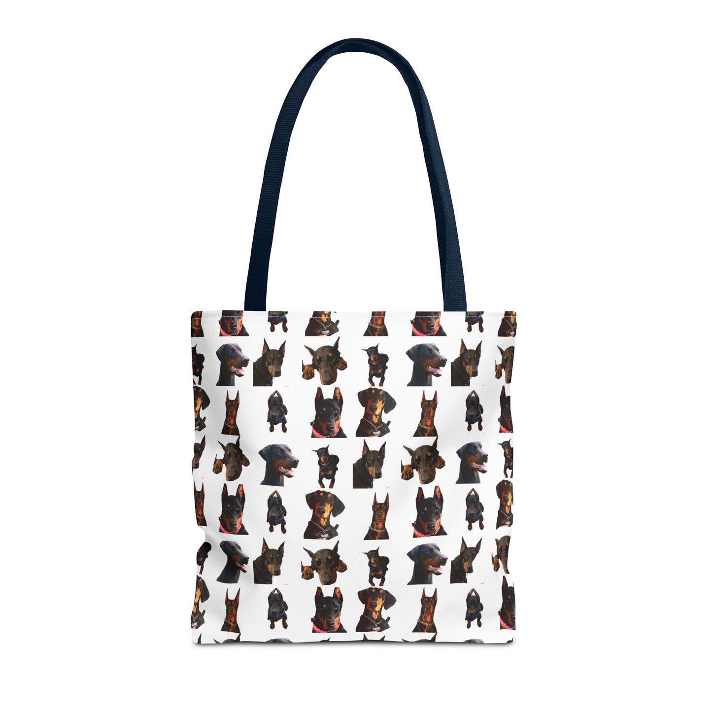 Edition 2 Doberman Model Pattern White Tote Bag