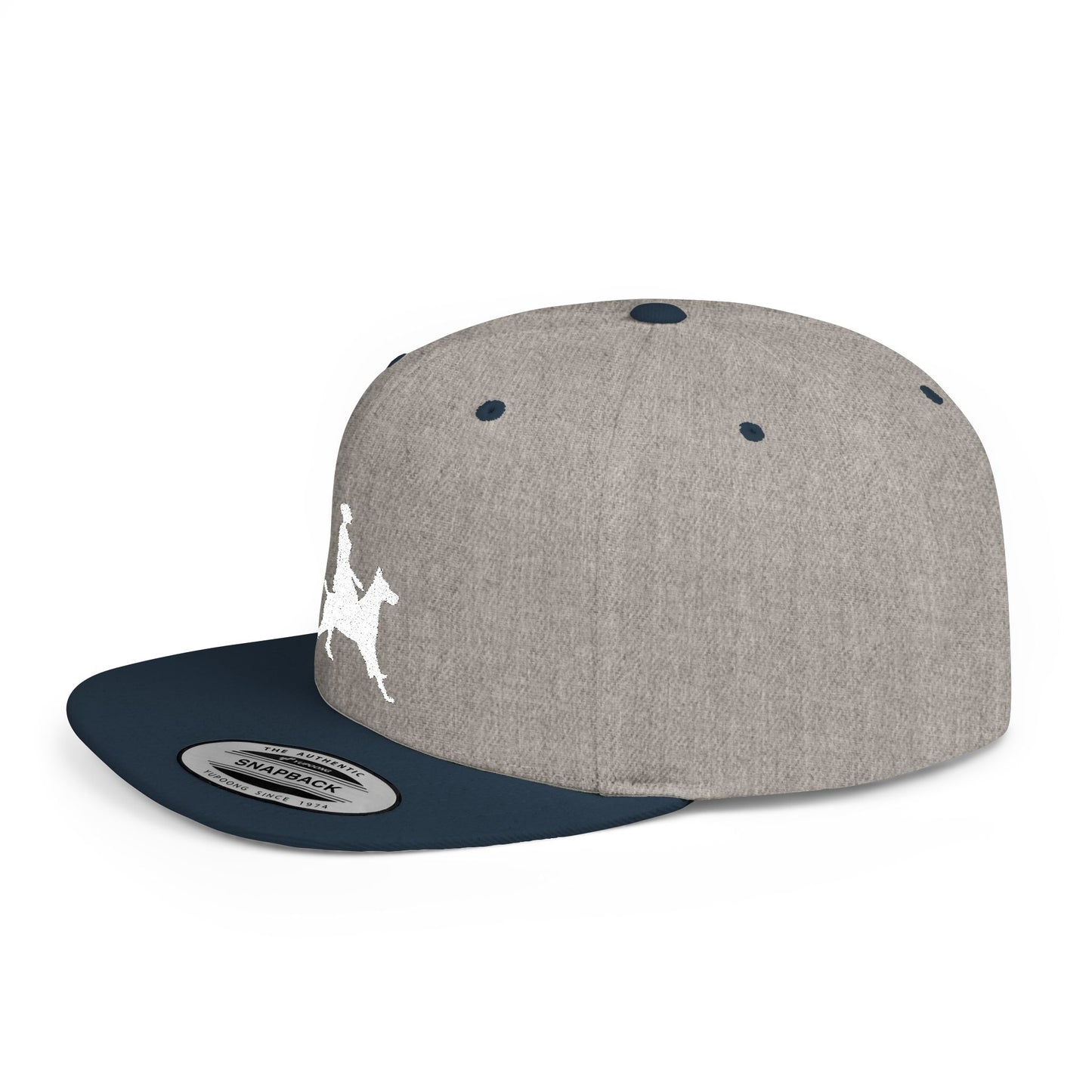 Queen 2 Embroidered Flat Bill Snapback