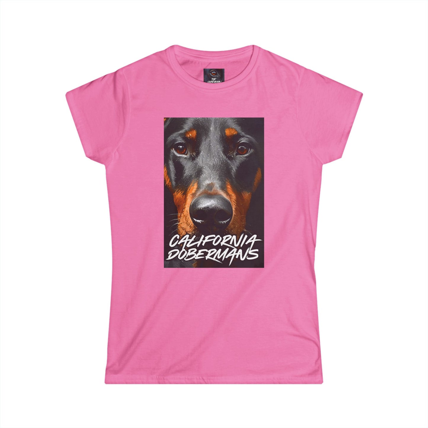 Doberman California 1 Women's Softstyle Tee