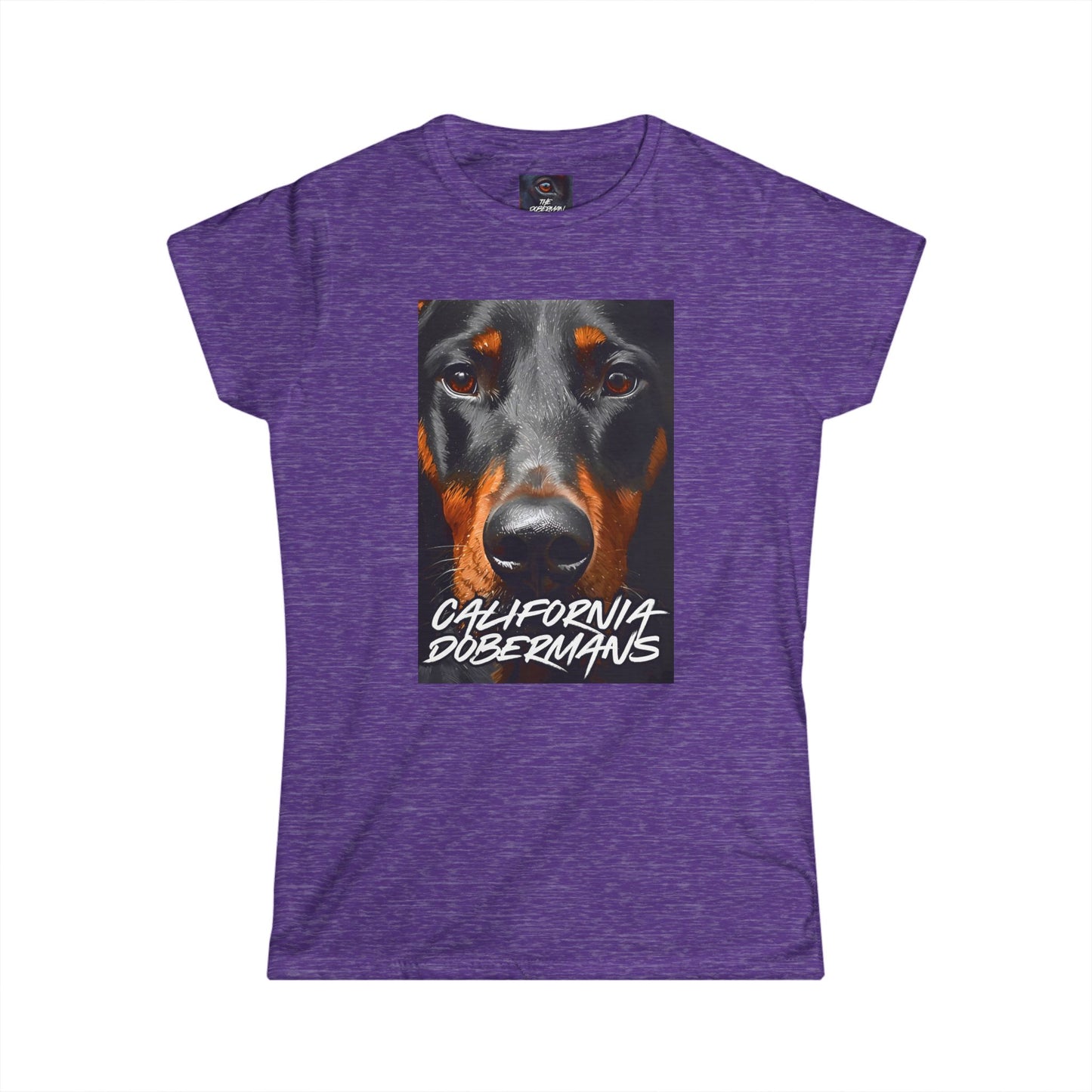 Doberman California 1 Women's Softstyle Tee