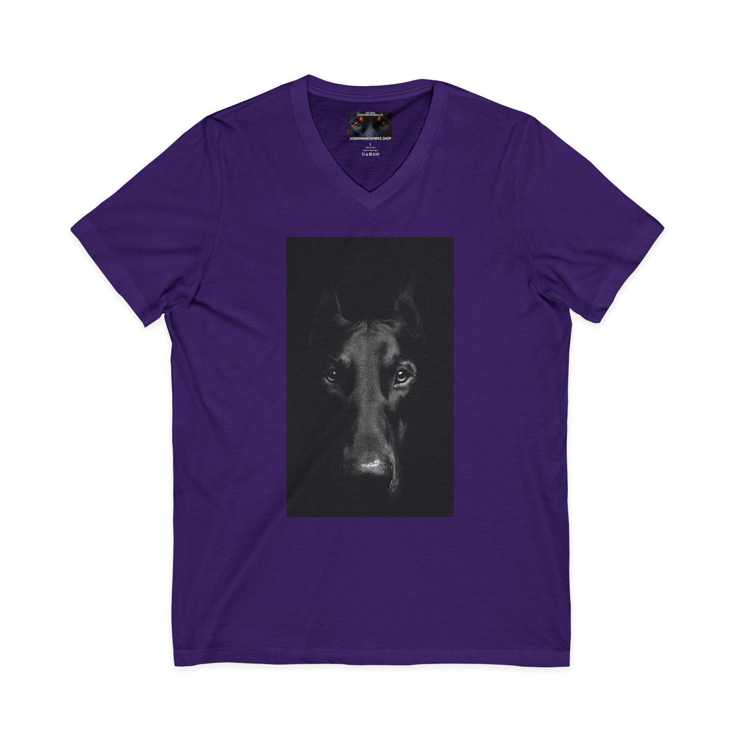 Eye see you Private Label Unisex Jersey Short Sleeve V-Neck Tee