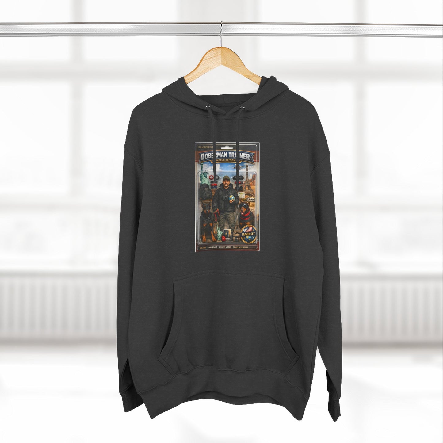 Custom Three-Panel Fleece Hoodie