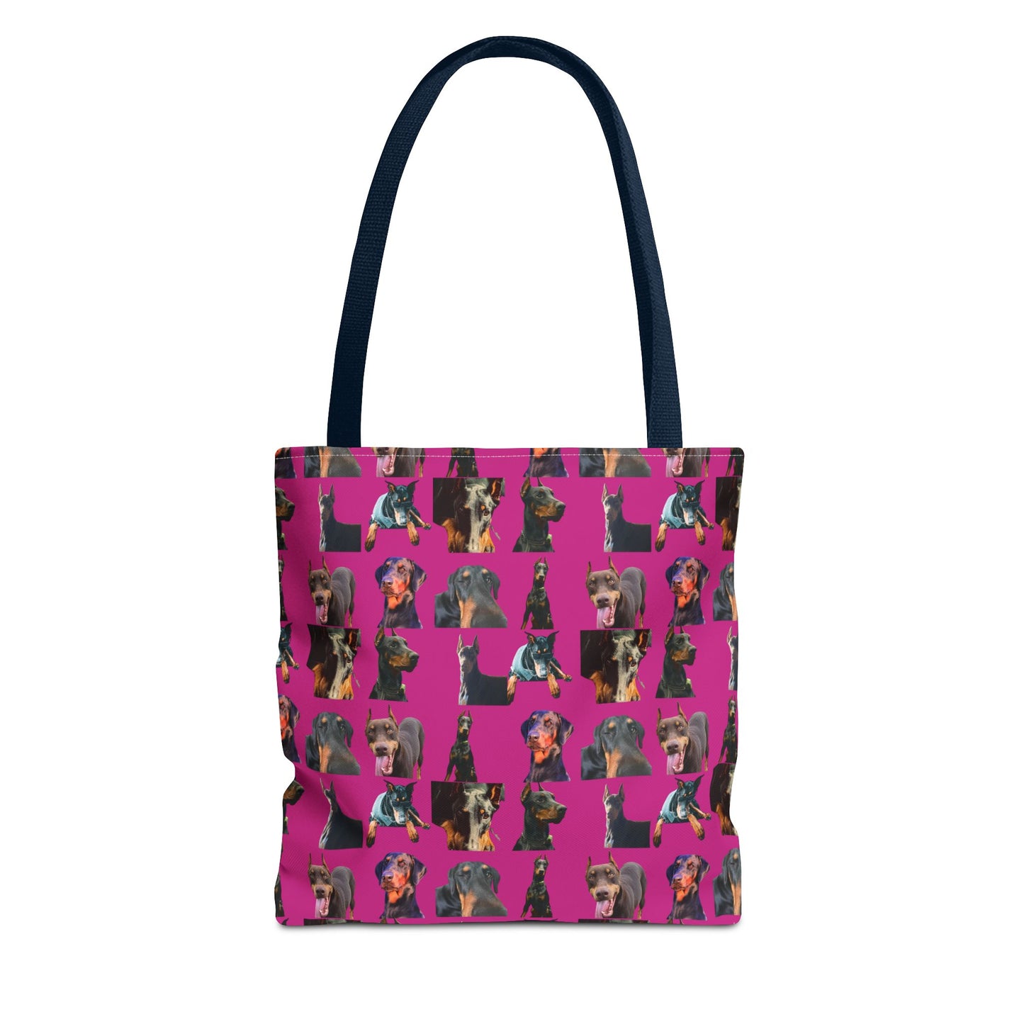 Edition 3 Doberman Model Pattern Pink Tote Bag