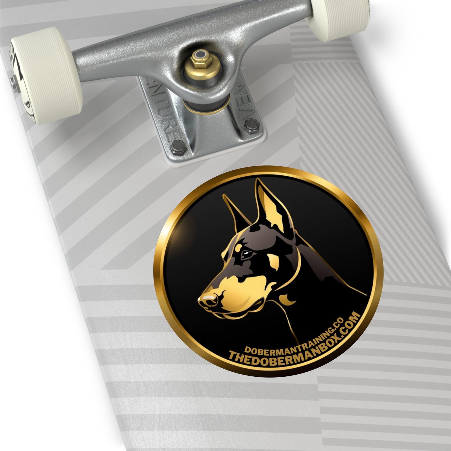 Doberman Decal (thedobermanbox.com)