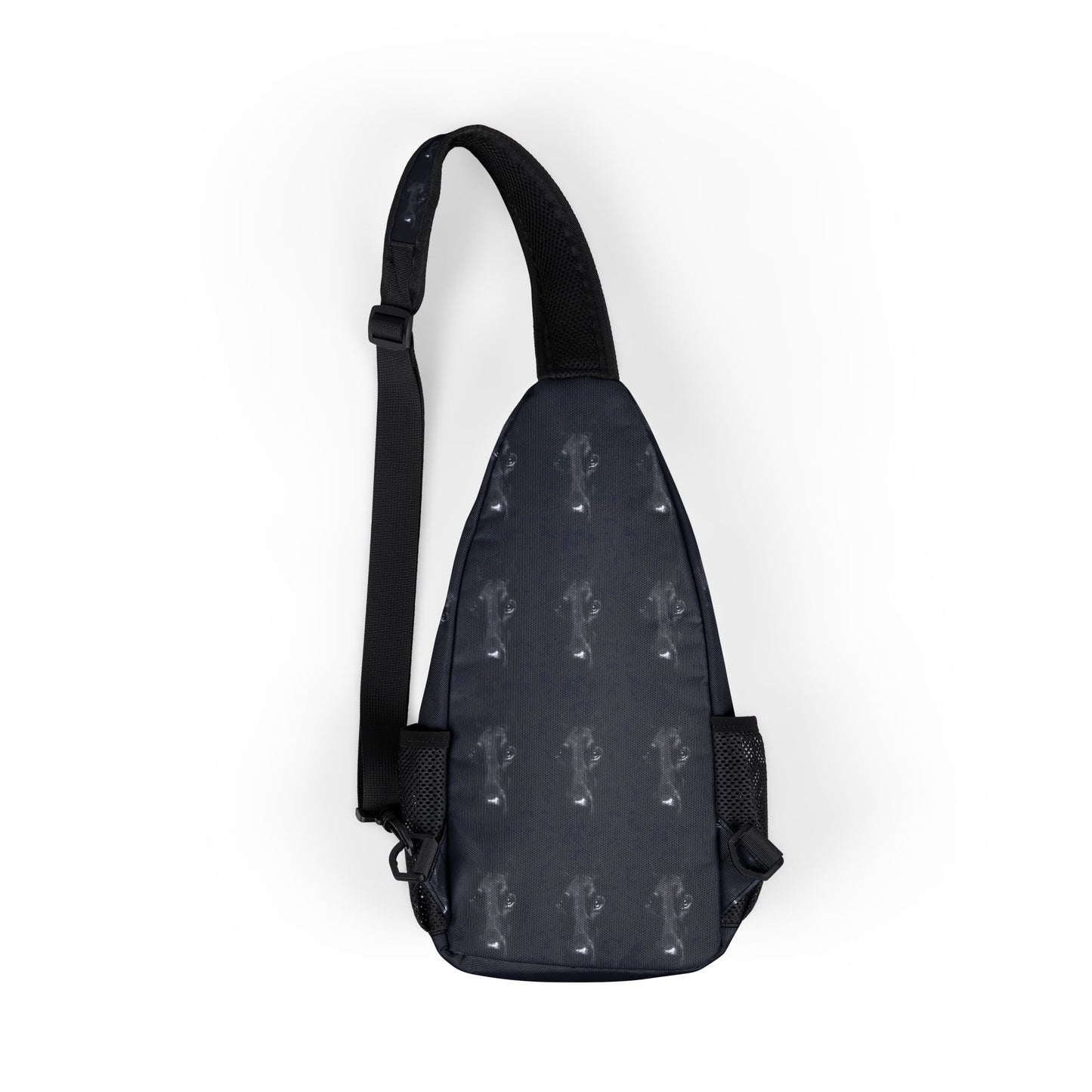 Sleek Doberman 1 Pattern Chest Bag — Minimalist Sling Pack