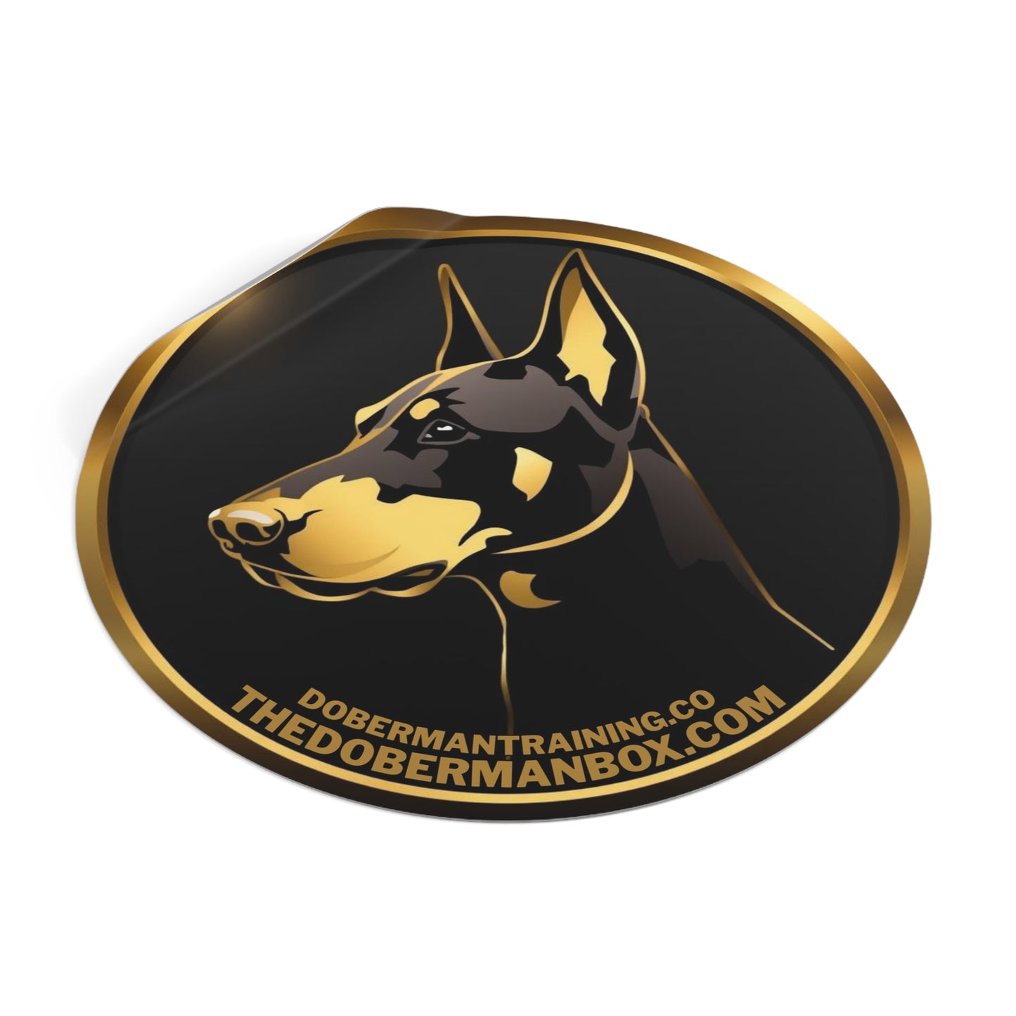 Doberman Decal (thedobermanbox.com)