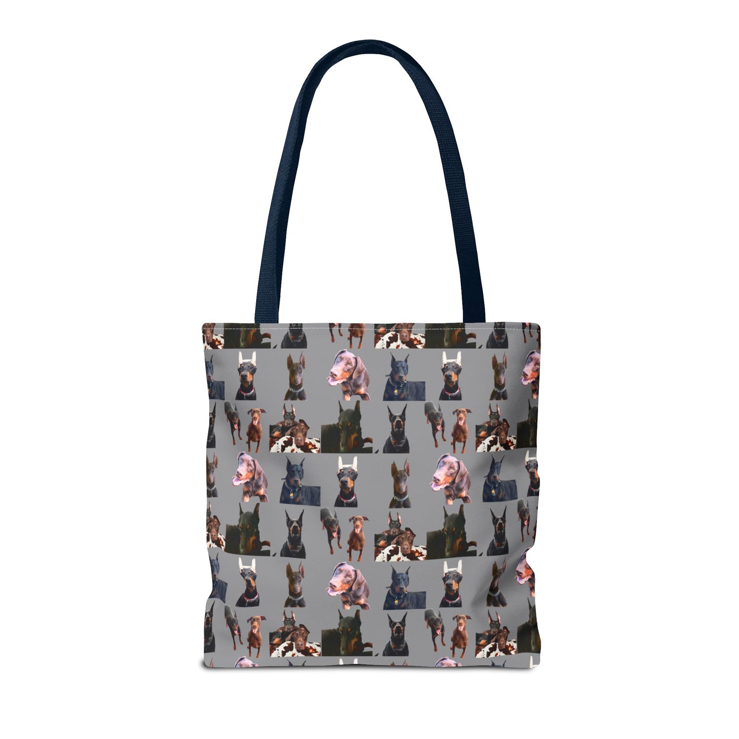 Edition 10 Doberman Model Pattern Gray Tote Bag