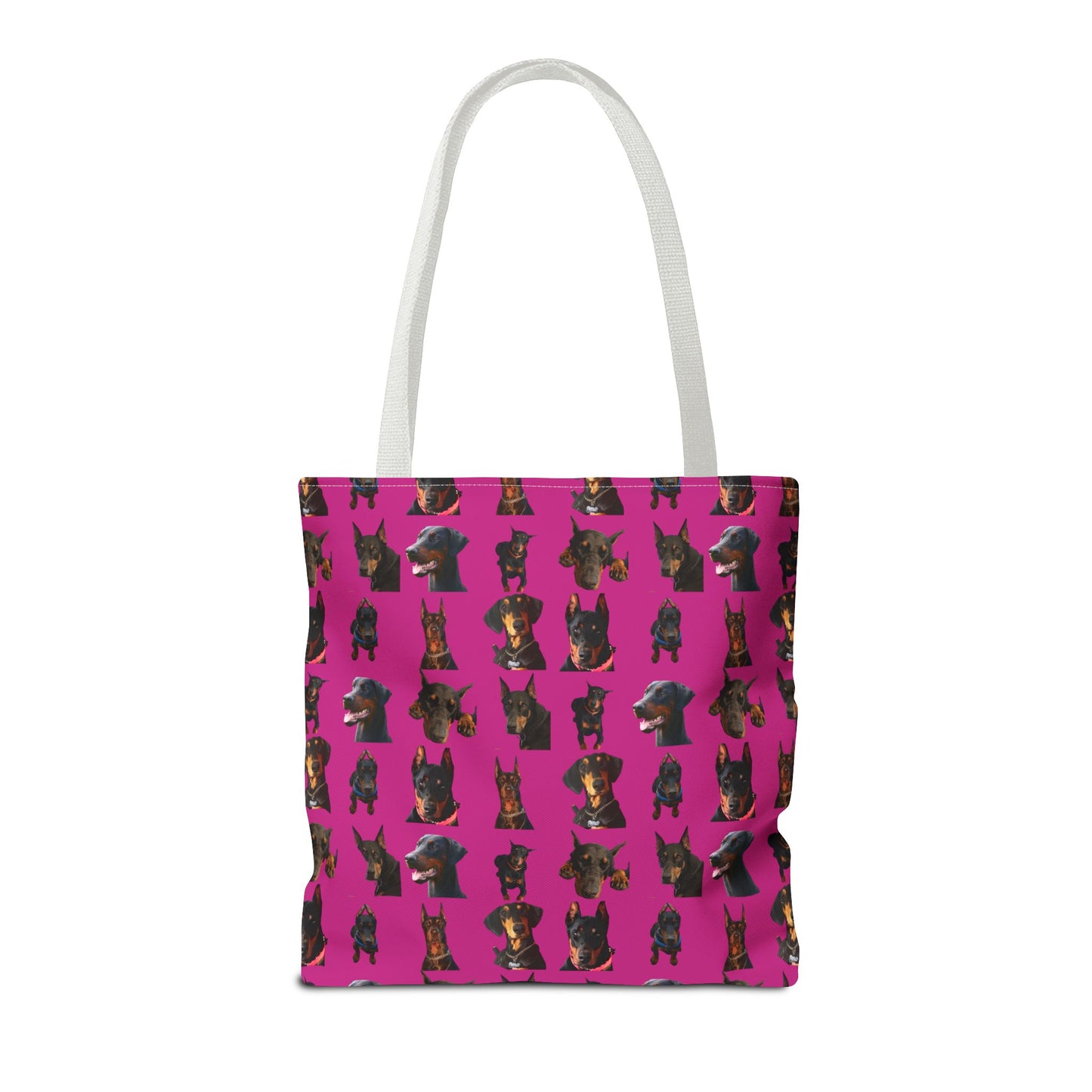 Edition 2 Doberman Model Pattern Miami Pink Tote Bag