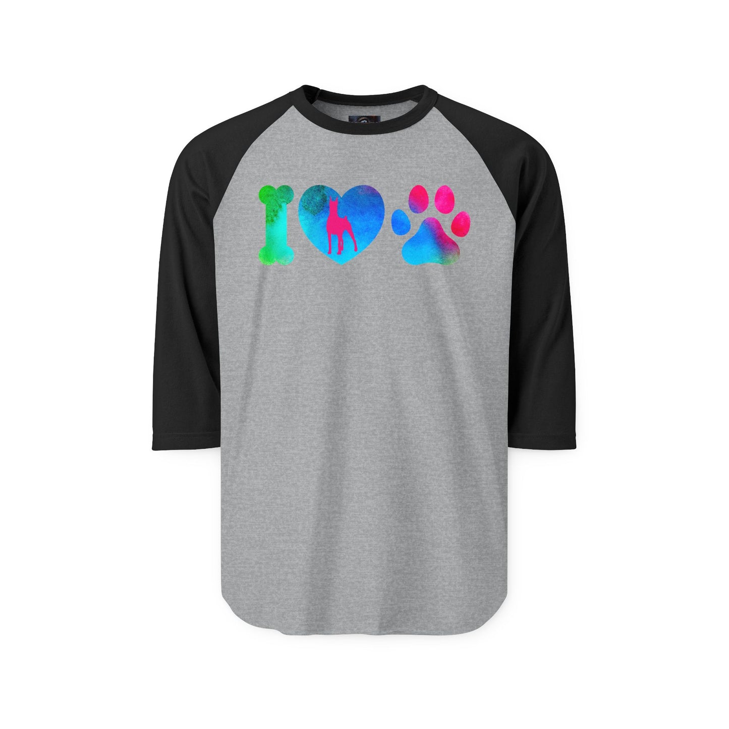 Love 1.1 Unisex Three-Quarter Sleeve Raglan Shirt