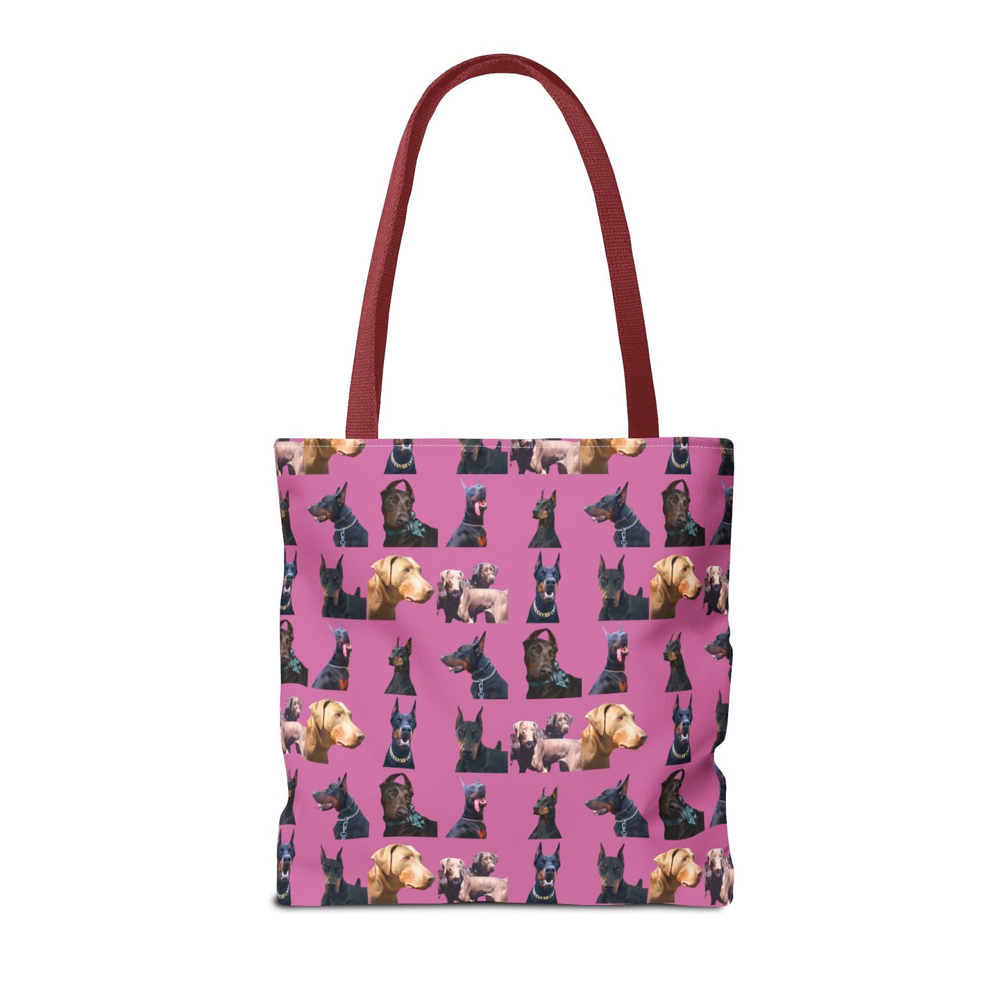 Edition 8 Doberman Model Pattern Light Pink Tote Bag