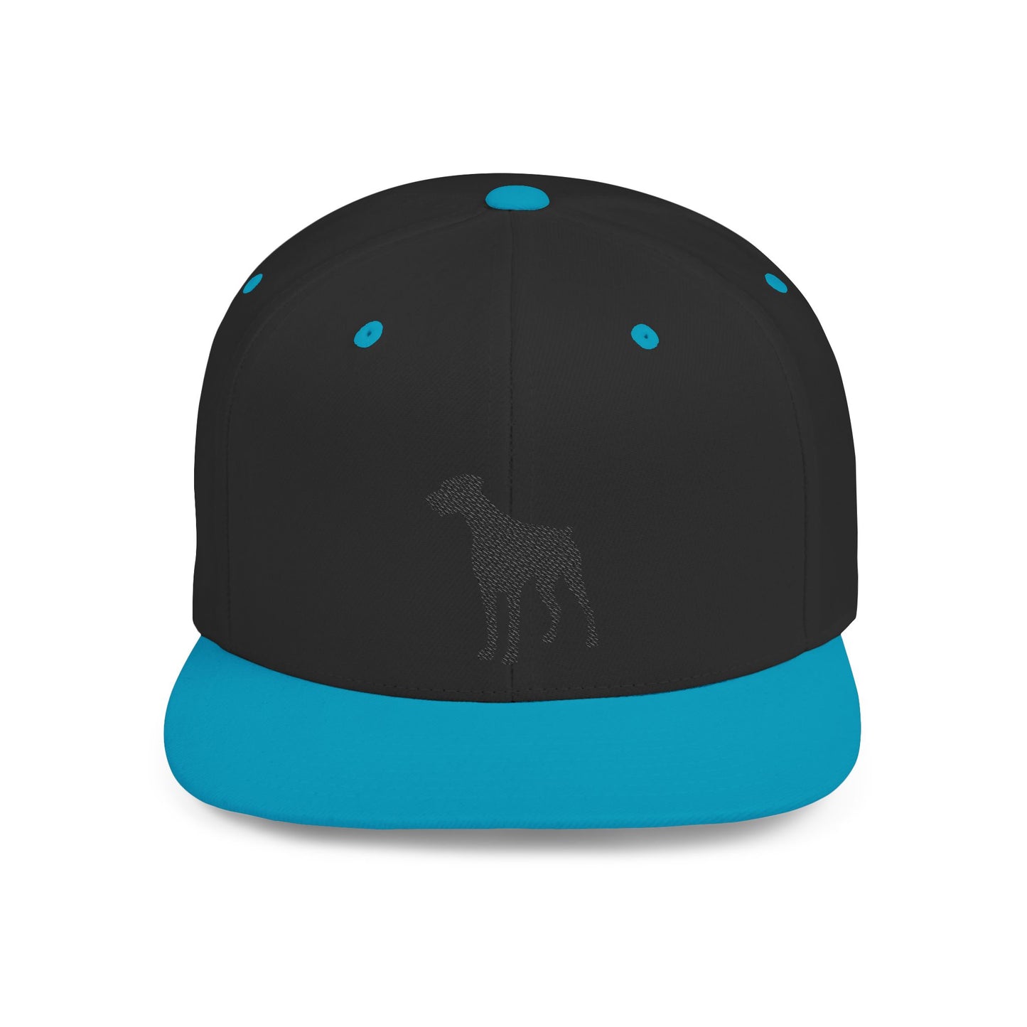 Silhouette 2 Embroidered Flat Bill Snapback