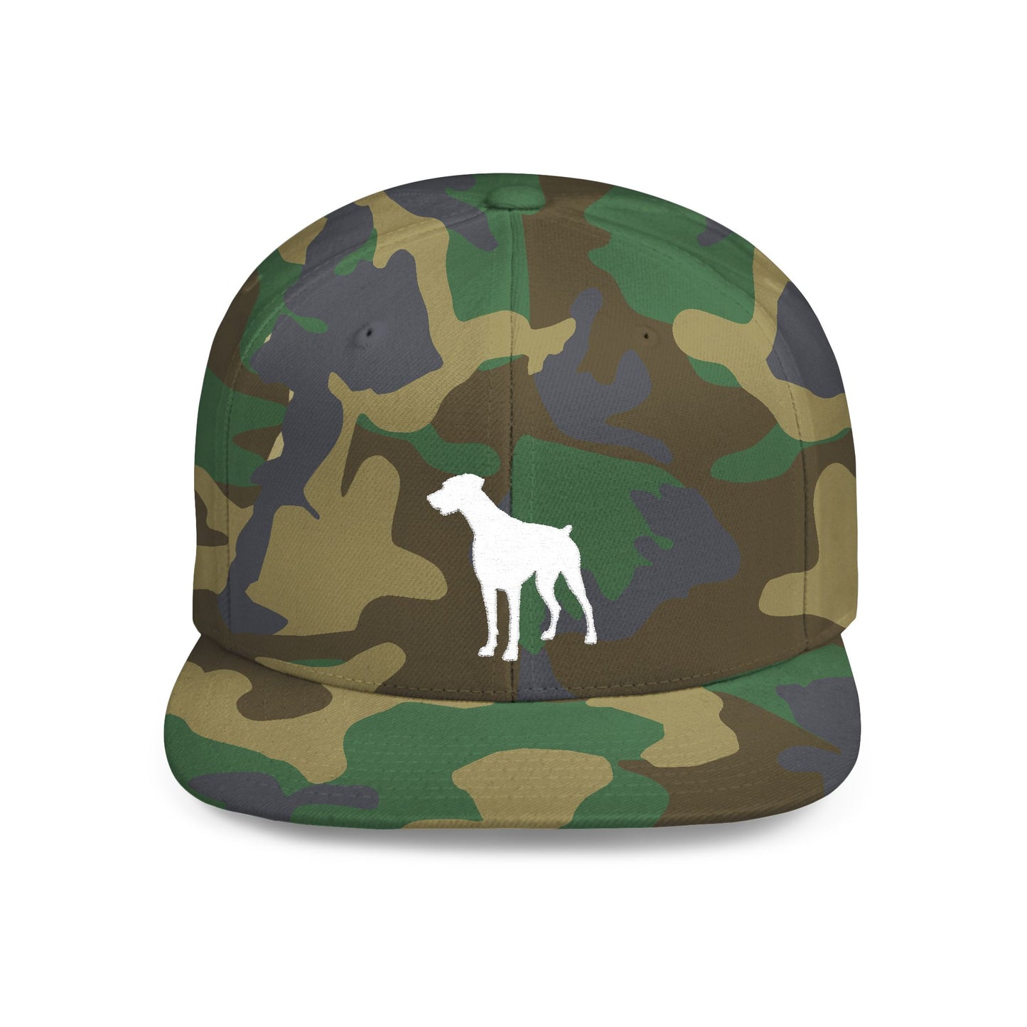 Silhouette 4 Embroidered Flat Bill Snapback