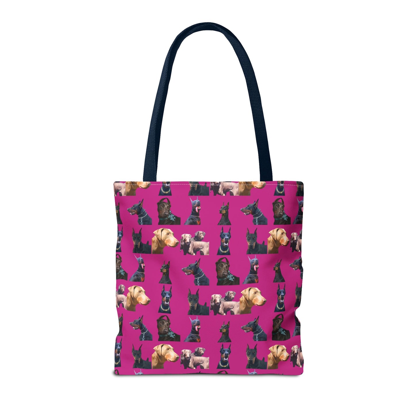 Edition 8 Doberman Model Pattern Pink Tote Bag