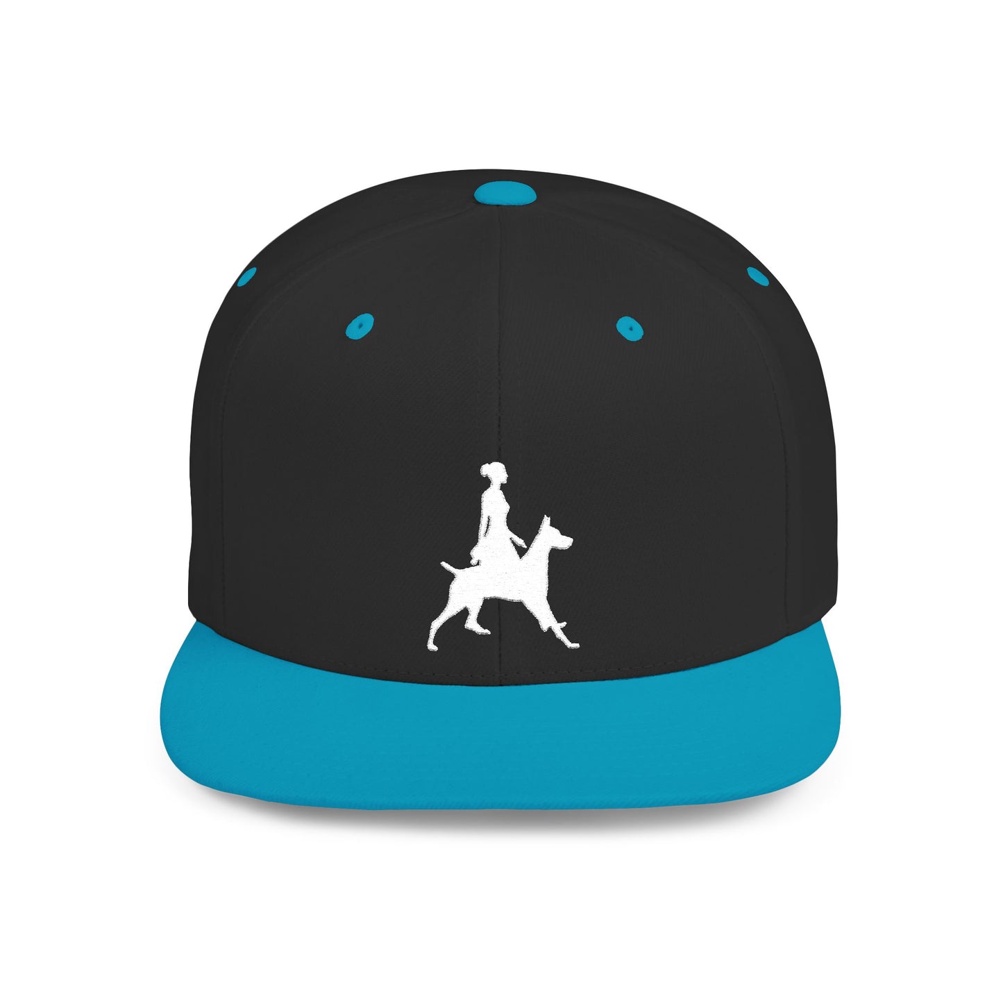 Queen 2 Embroidered Flat Bill Snapback