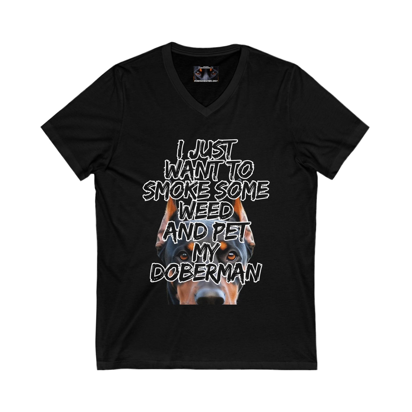 Just 2 Unisex Jersey Short Sleeve V-Neck Tee