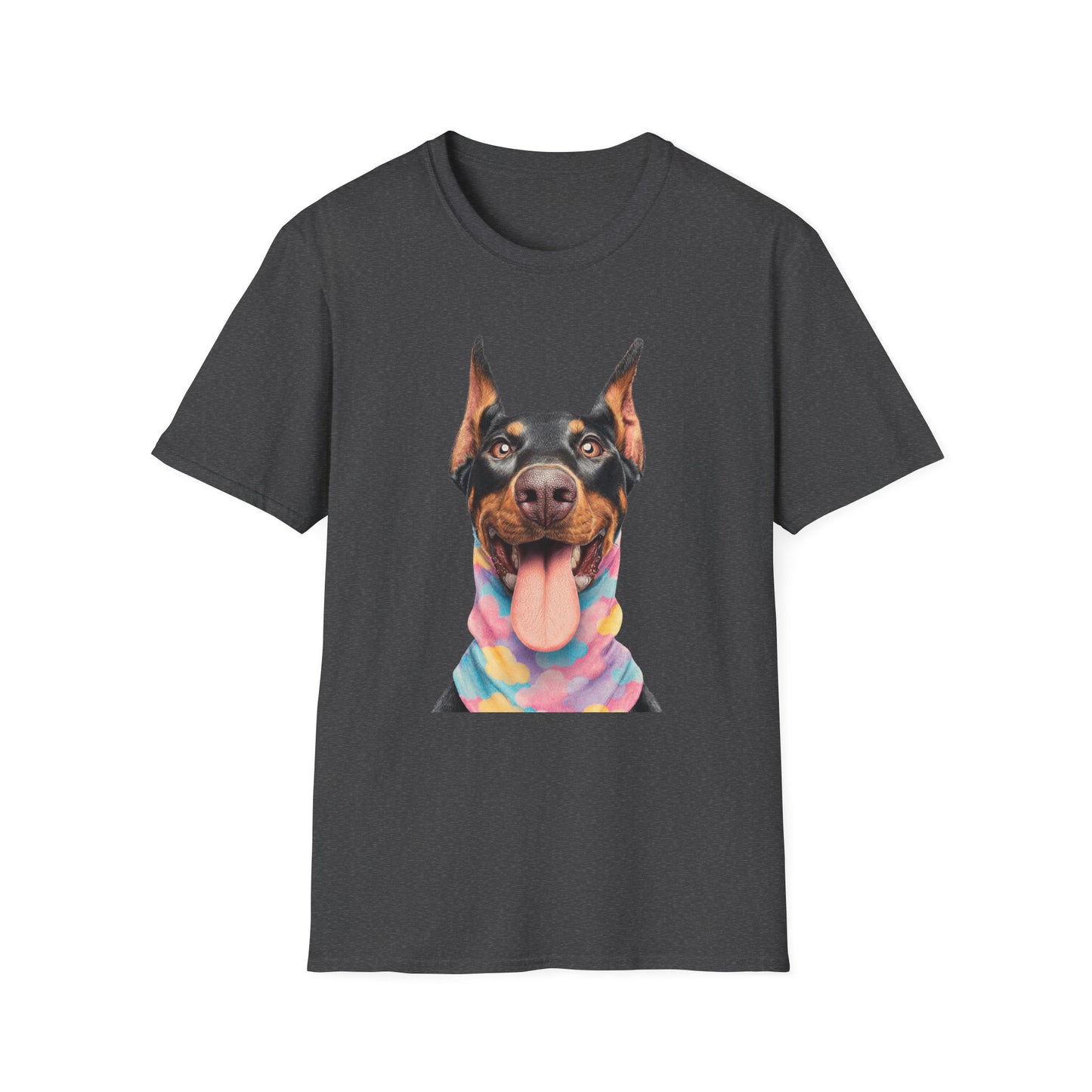 Doberman 1 Portrait T‑Shirt