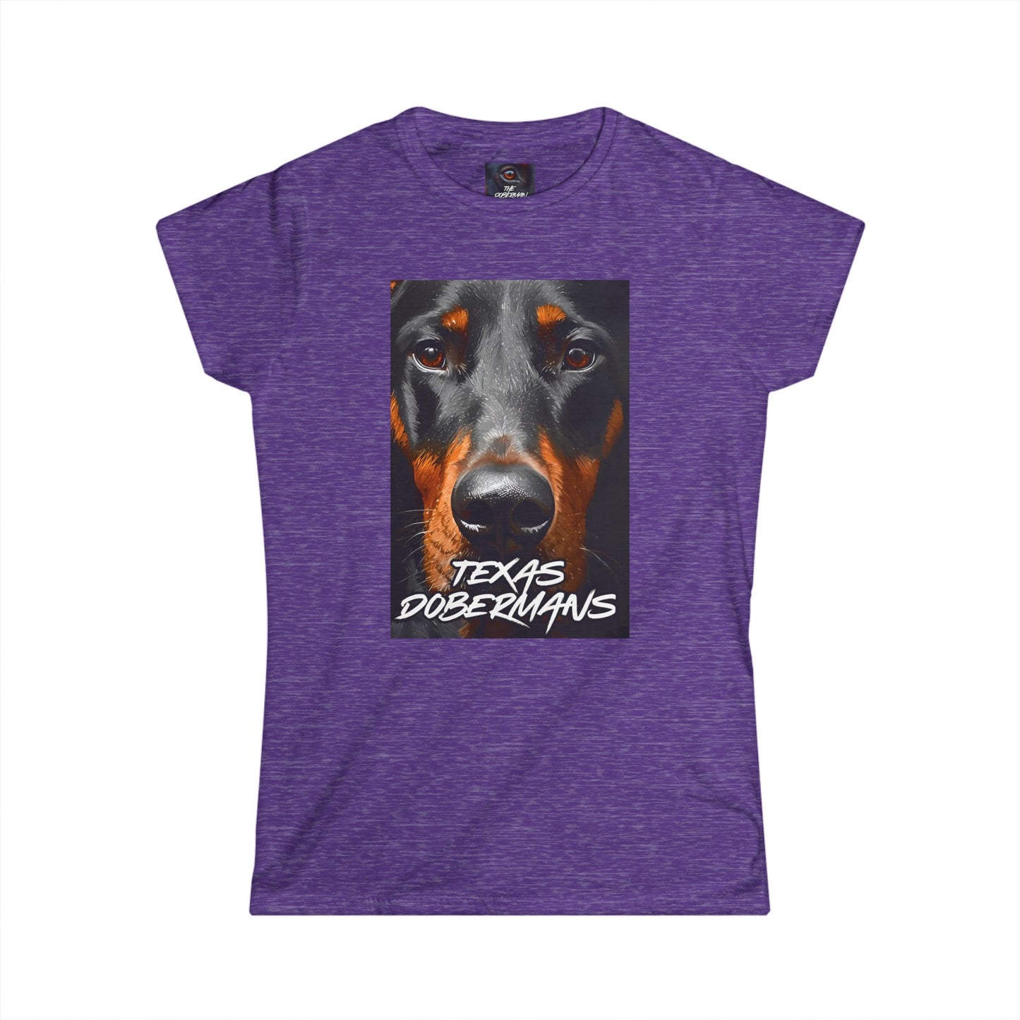 Doberman Texas 1 Women's Softstyle Tee
