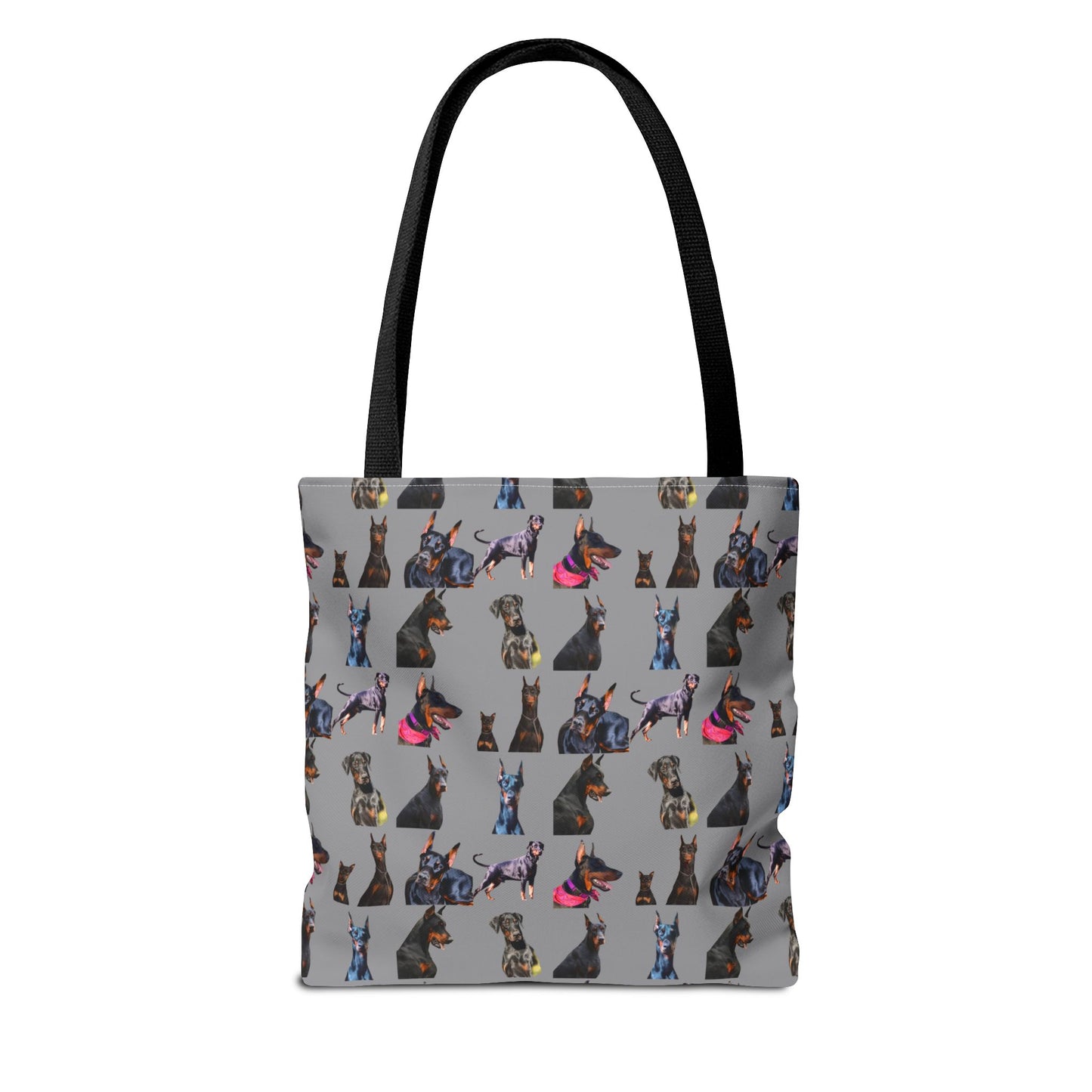 Edition 7 Doberman Model Pattern Gray Tote Bag