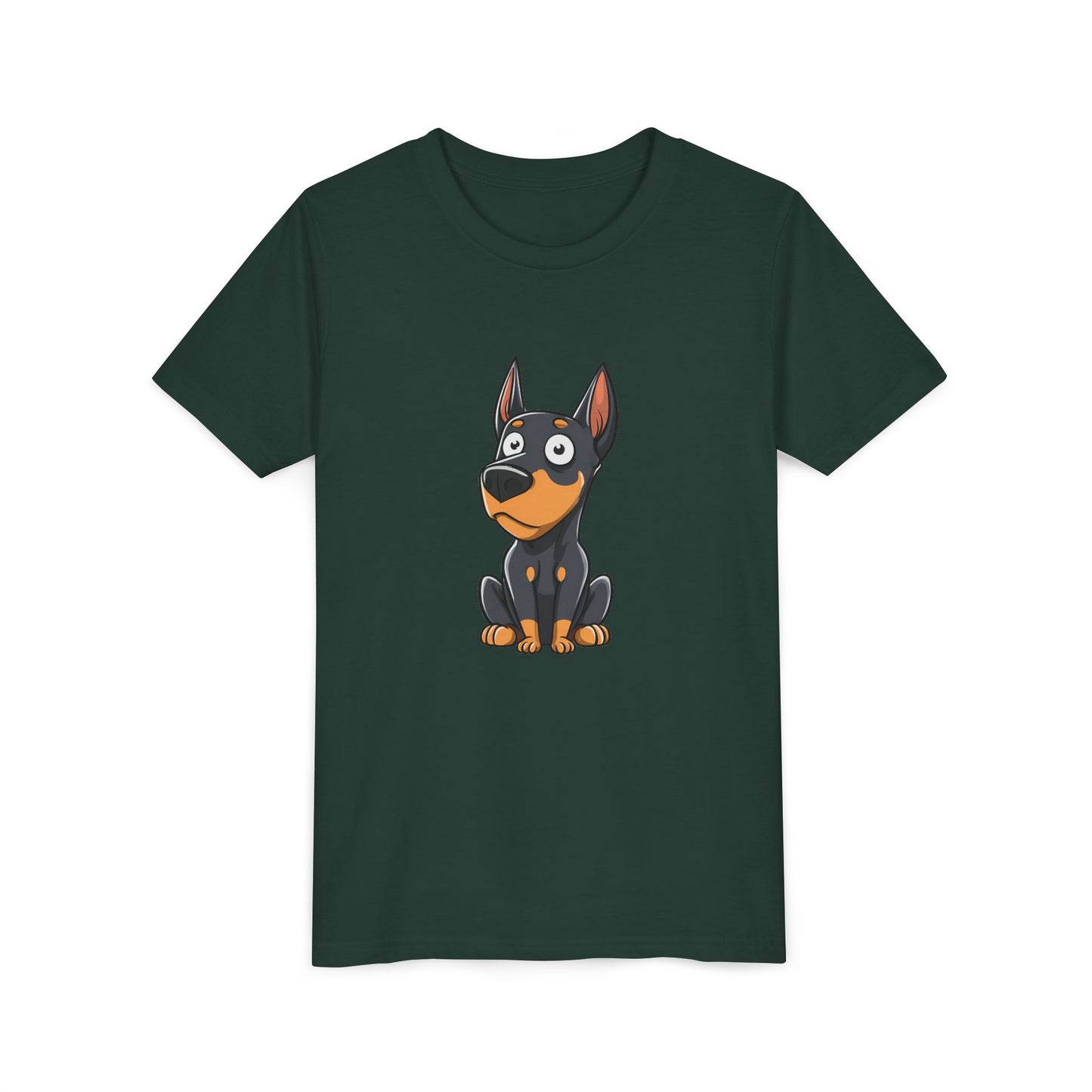Doberman Puppy 2 Youth Tee