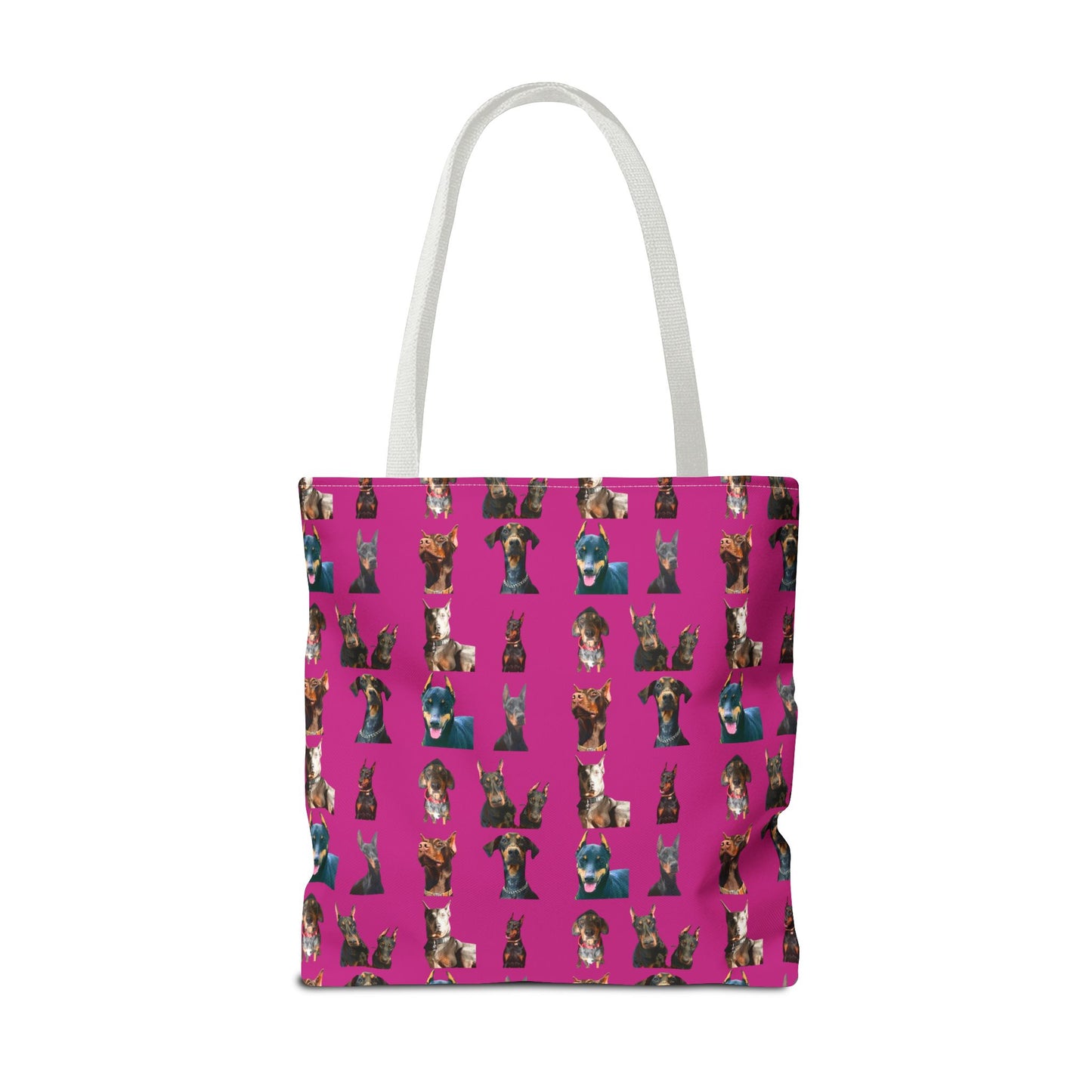 Edition 4 Doberman Model Pattern Pink Tote Bag