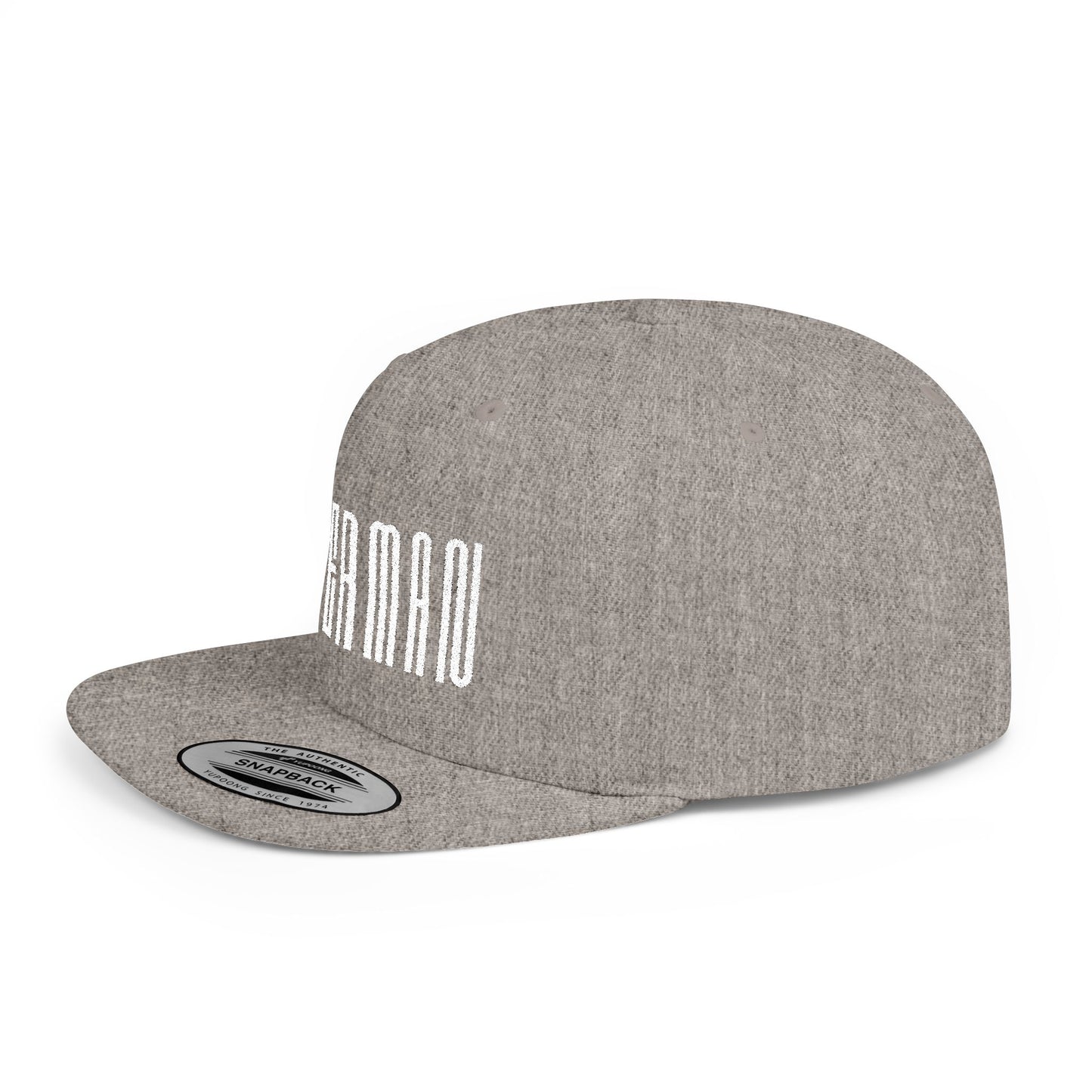Doberman 1 Embroidered Flat Bill Snapback