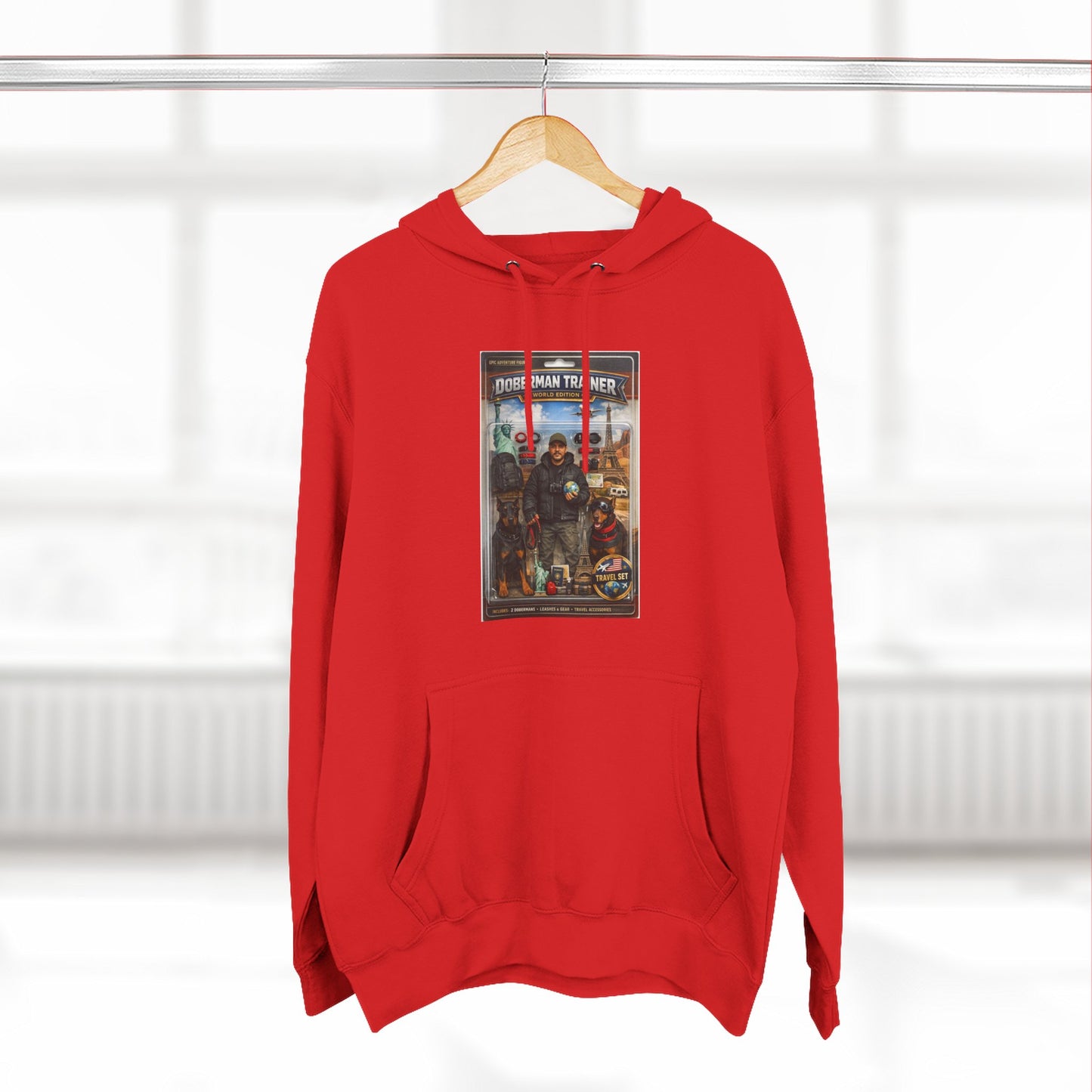 Custom Three-Panel Fleece Hoodie