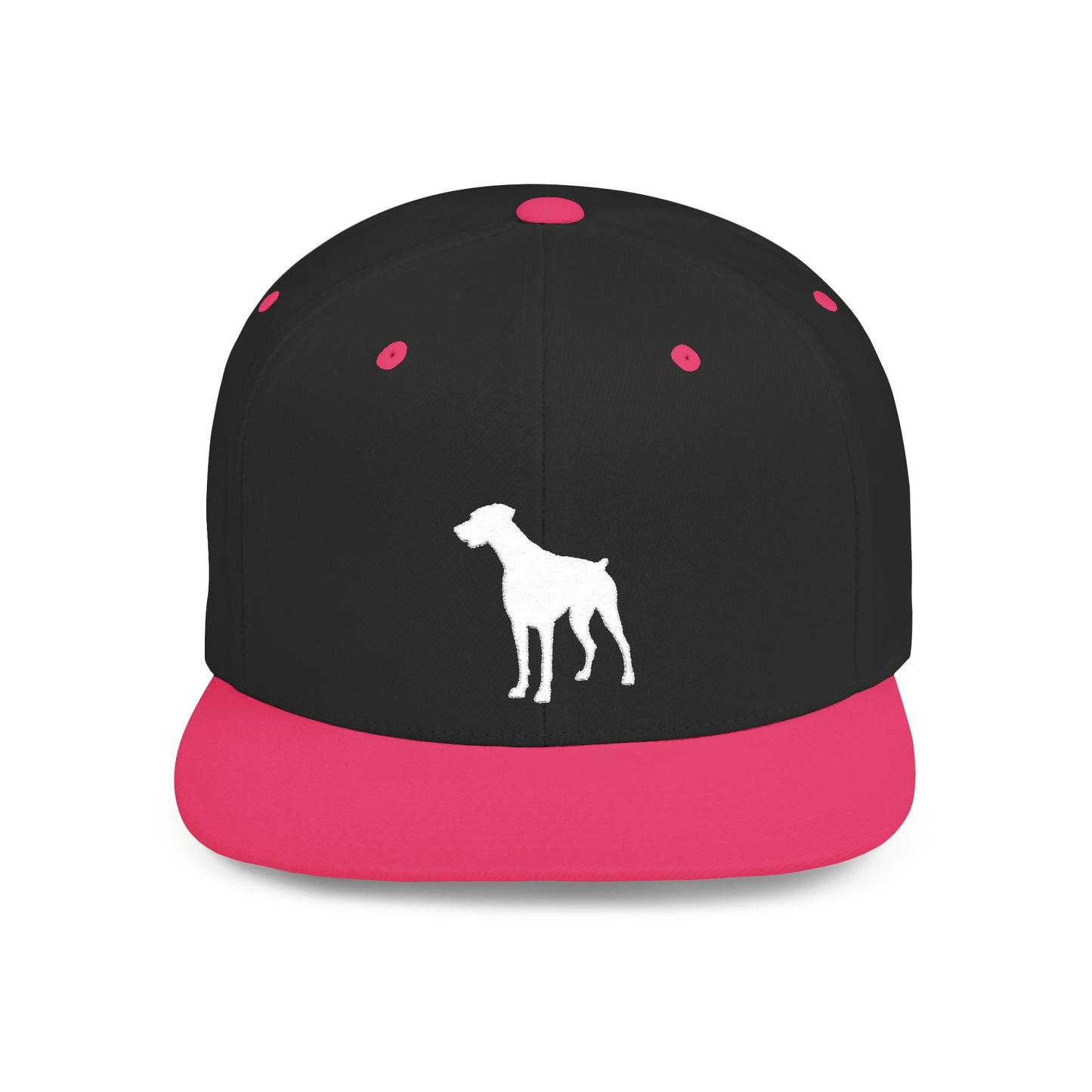 Silhouette 4 Embroidered Flat Bill Snapback