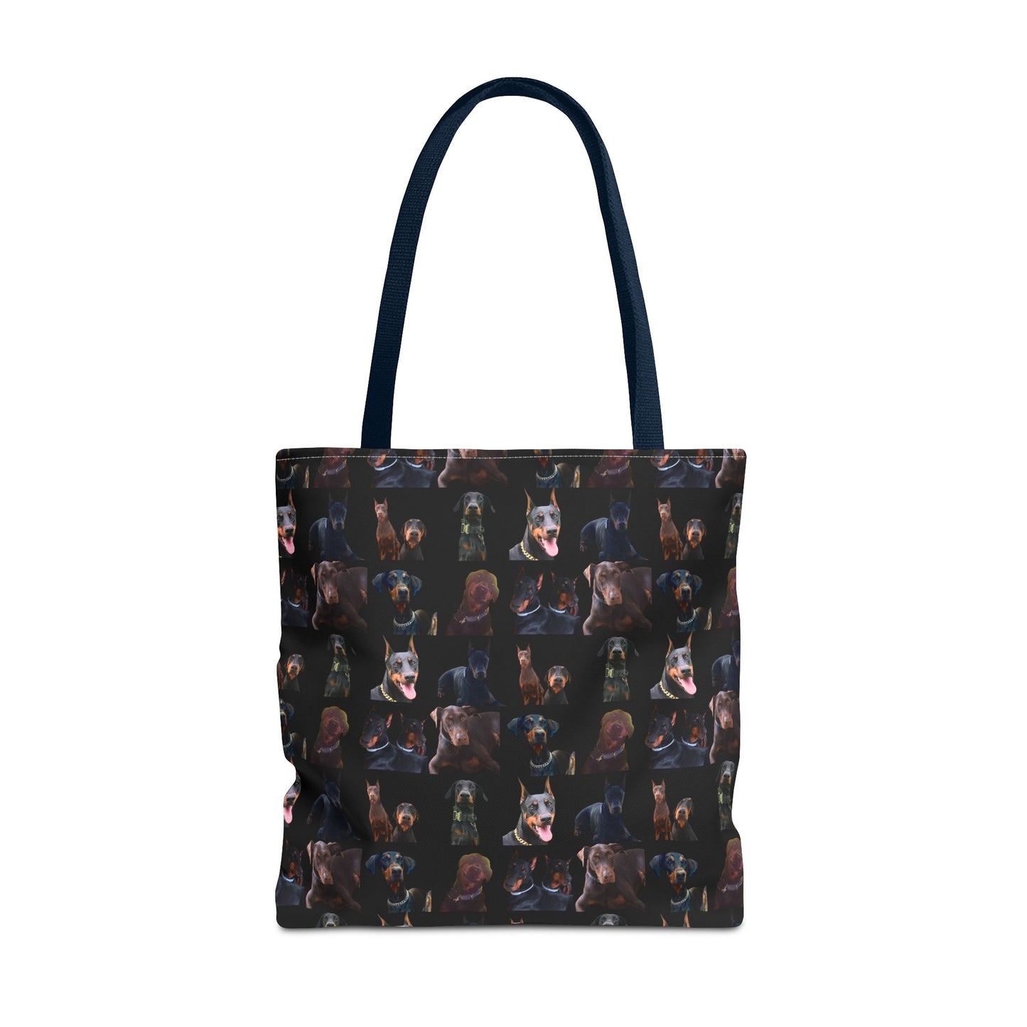 Edition 5 Doberman Model Pattern Black Tote Bag