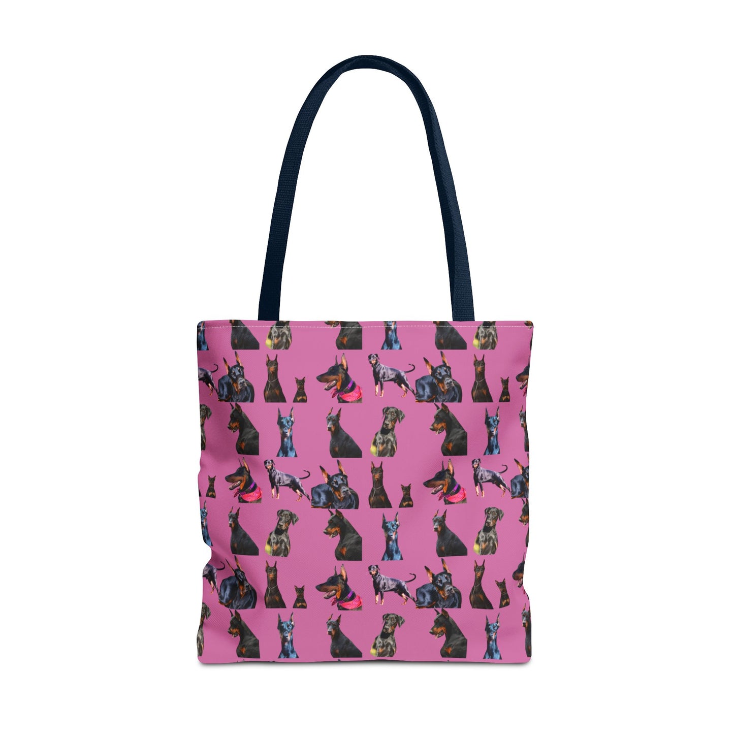 Edition 7 Doberman Model Pattern Light Pink Tote Bag