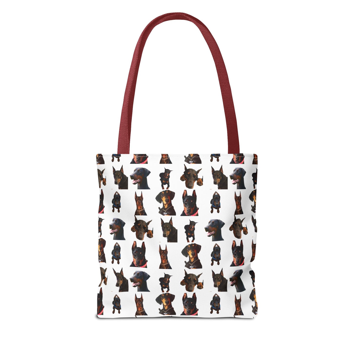 Edition 2 Doberman Model Pattern White Tote Bag