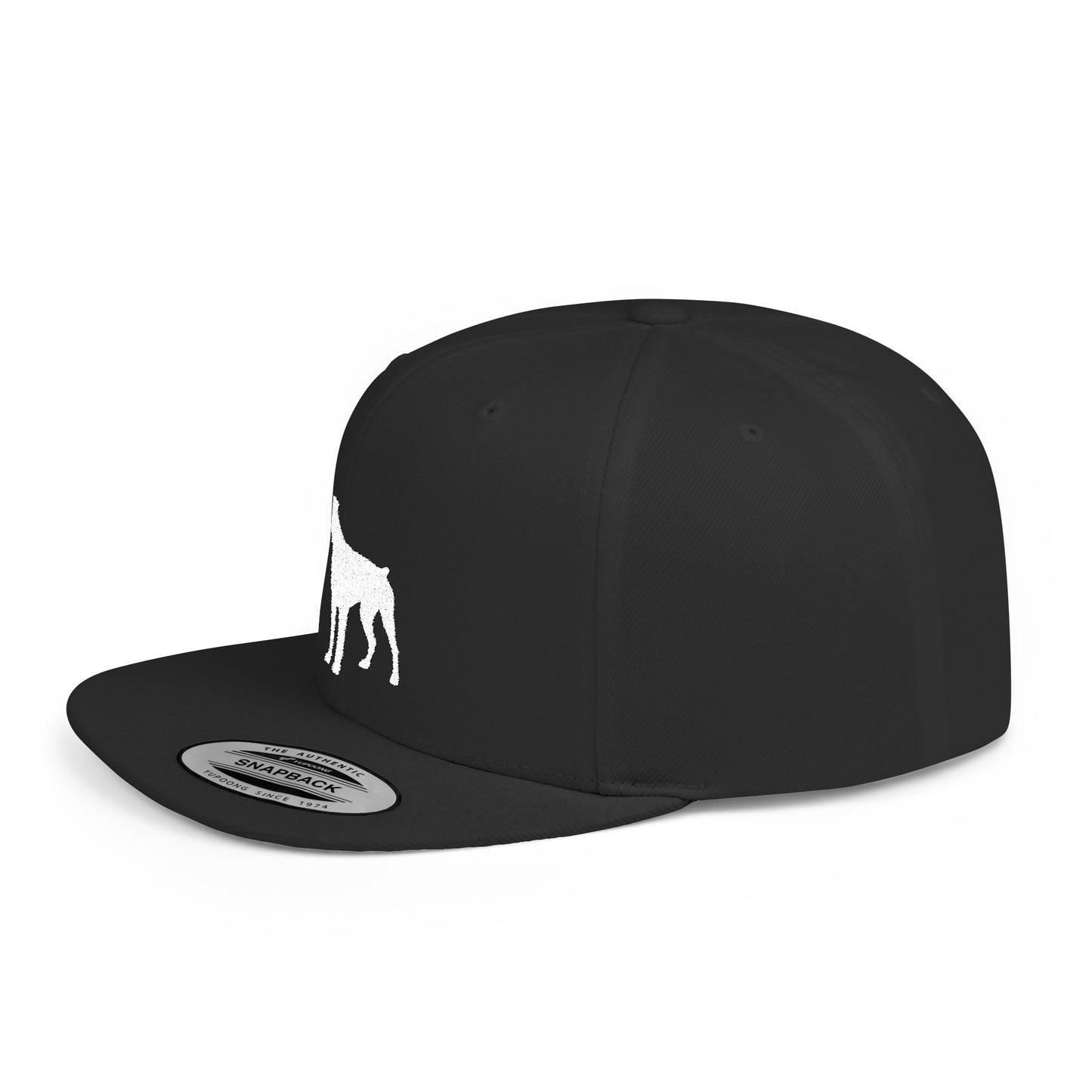 Silhouette 4 Embroidered Flat Bill Snapback