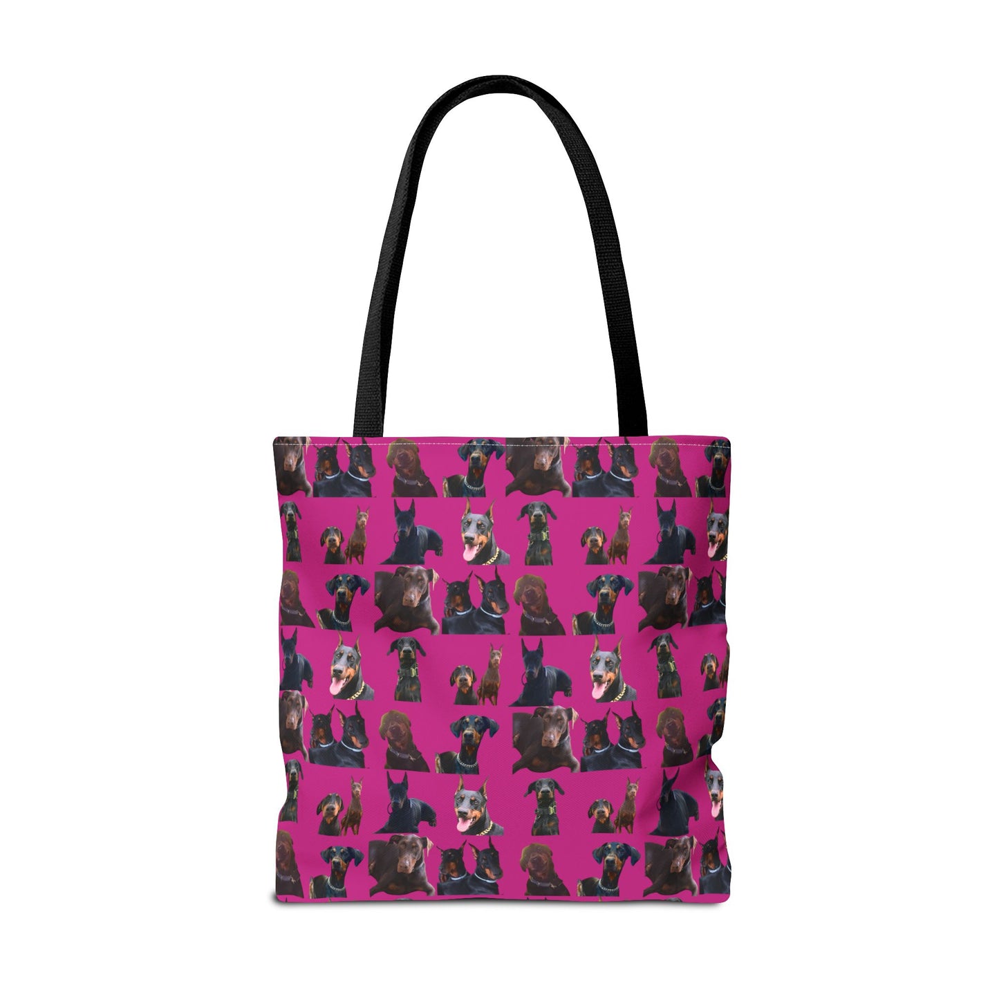 Rdition 5 Doberman Model Pattern Pink Tote Bag
