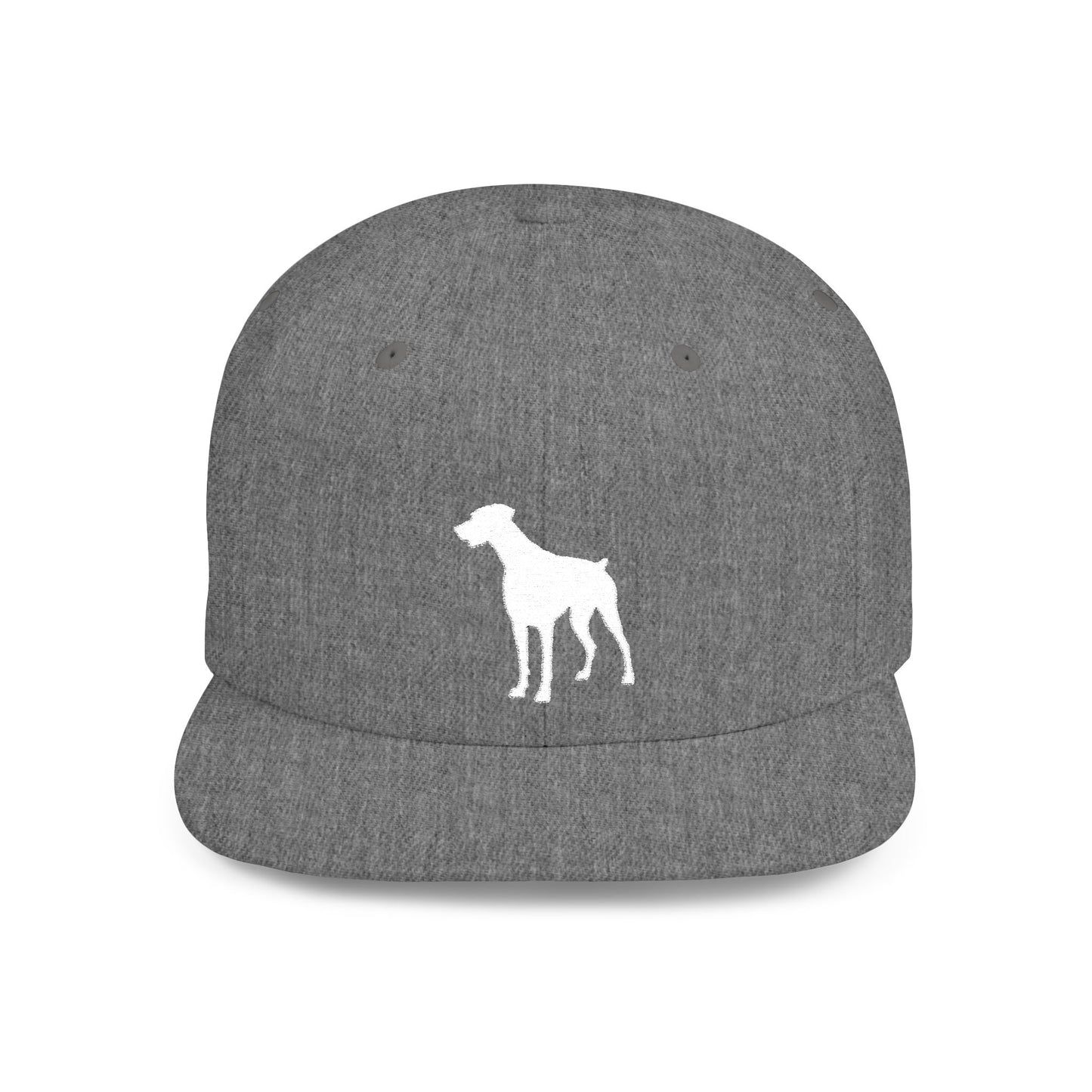 Silhouette 4 Embroidered Flat Bill Snapback