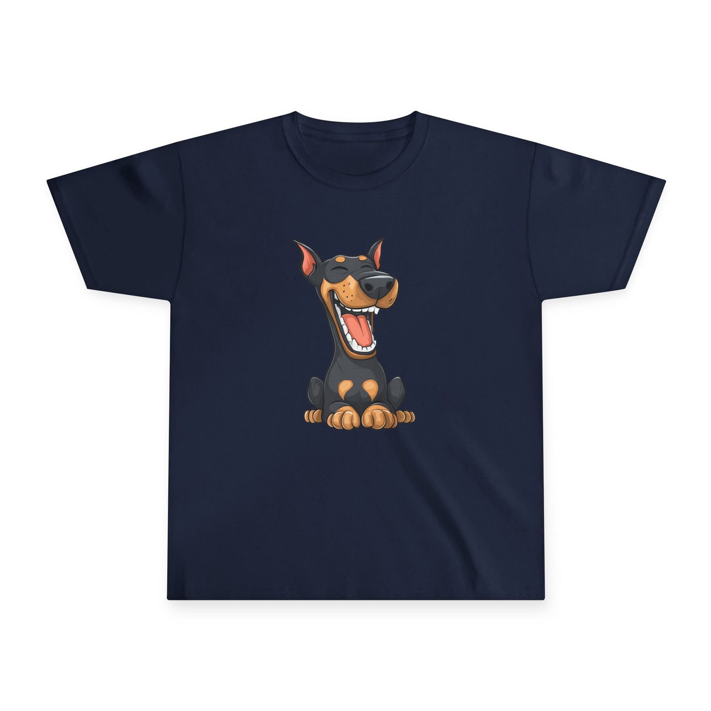 Kids Tee — Cute Doberman Puppy 3 Graphic