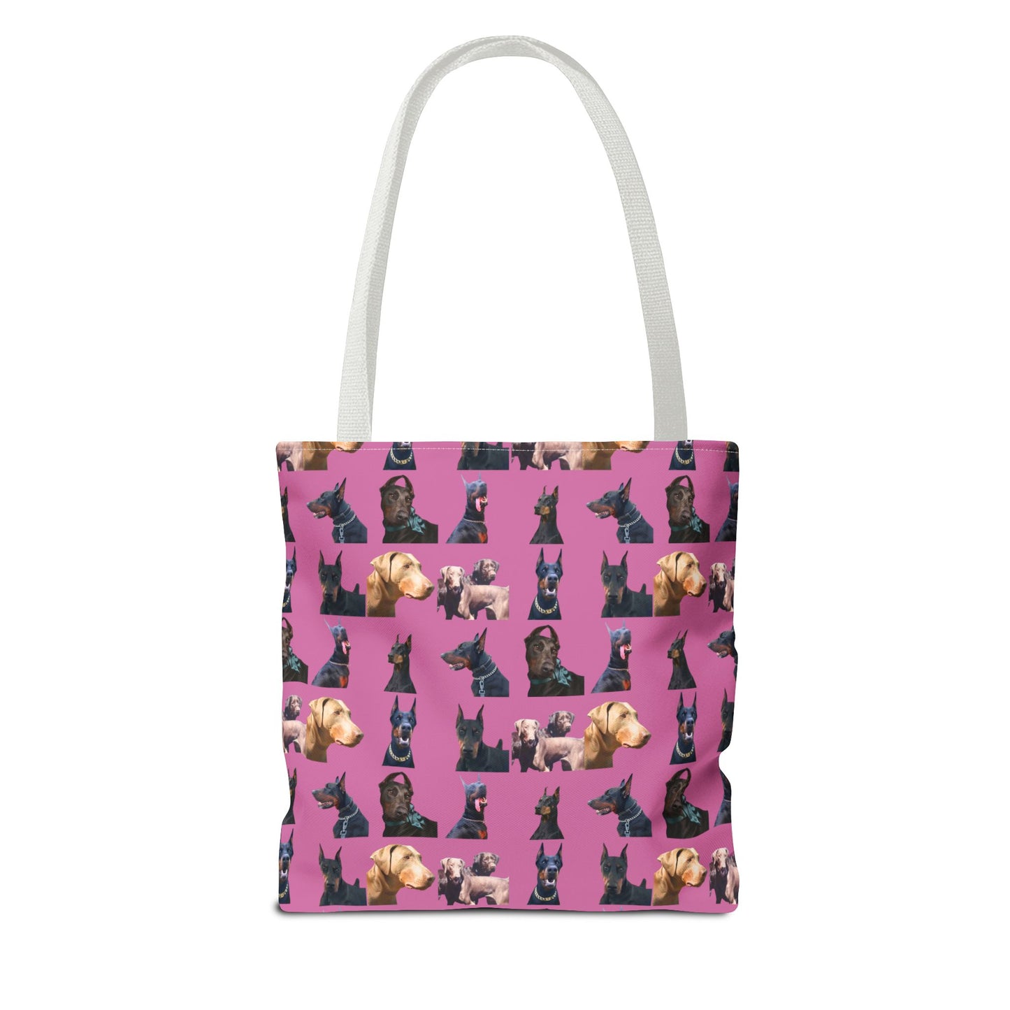 Edition 8 Doberman Model Pattern Light Pink Tote Bag