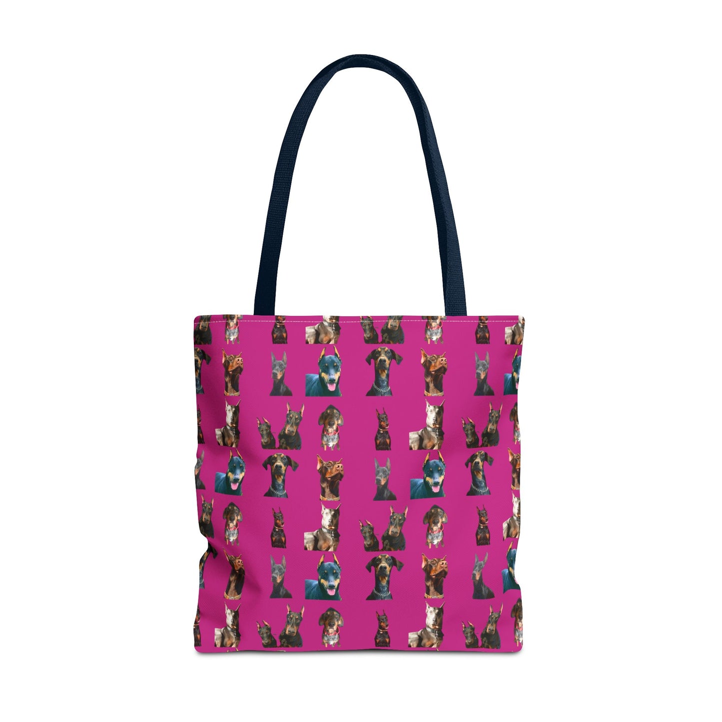 Edition 4 Doberman Model Pattern Pink Tote Bag