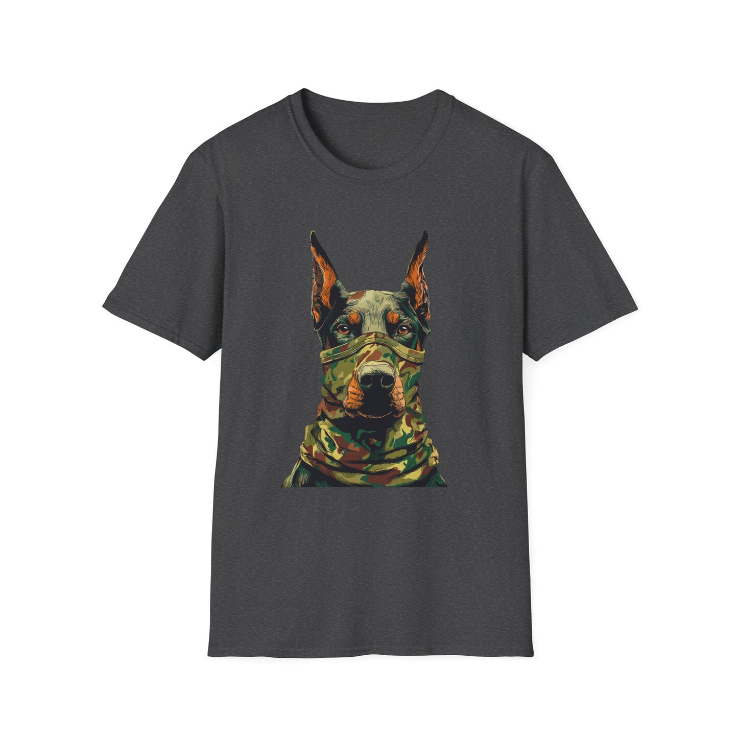 Doberman 4 Portrait T‑Shirt