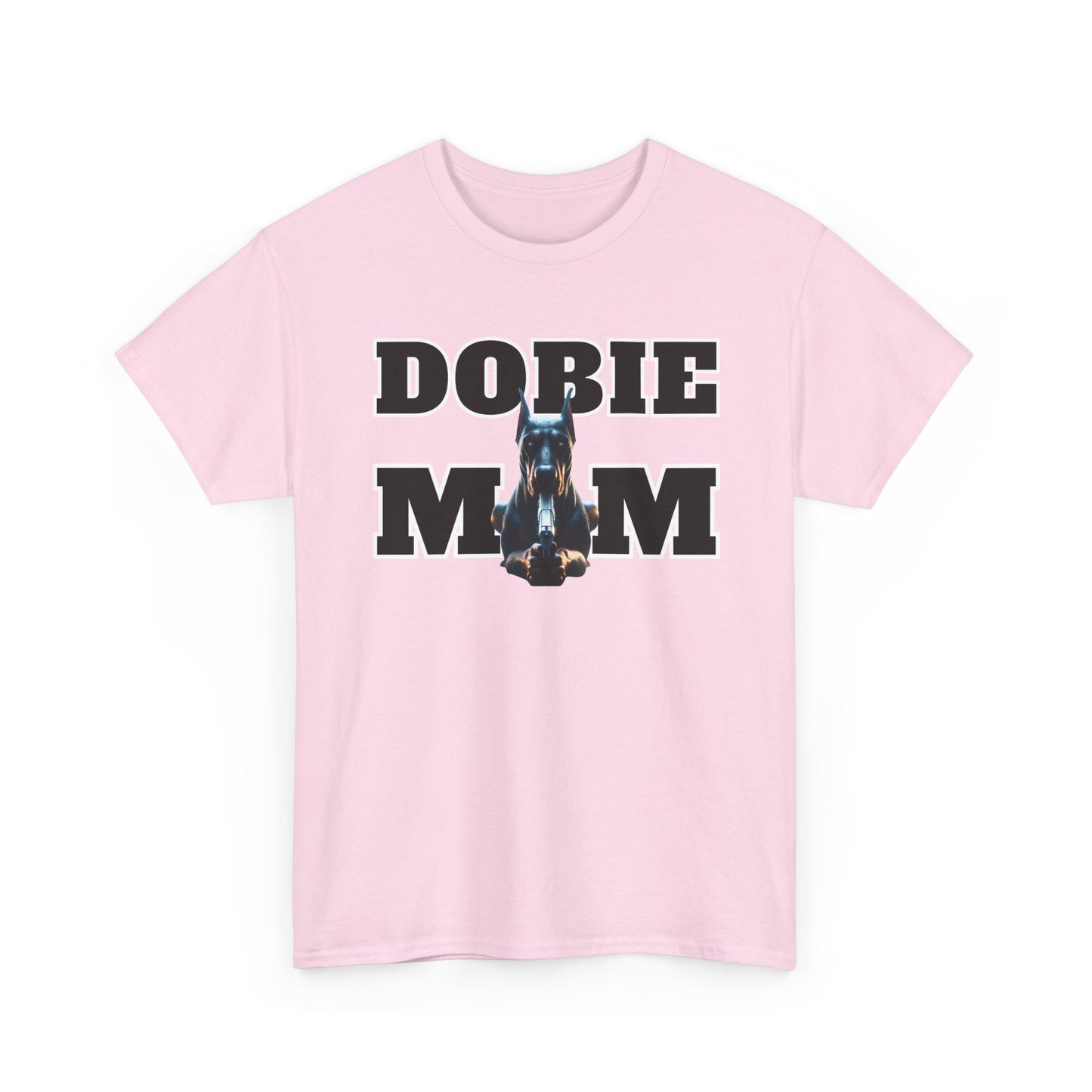Dobie Mom 06 2025 Unisex Heavy Cotton Tee