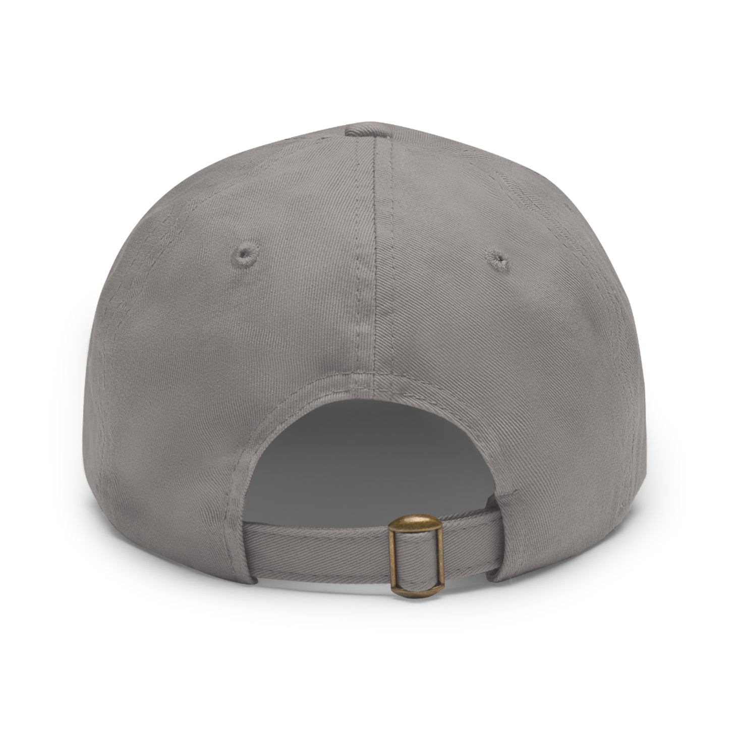 Doberman Protect 1 Dad Hat with Leather Patch (Rectangle)