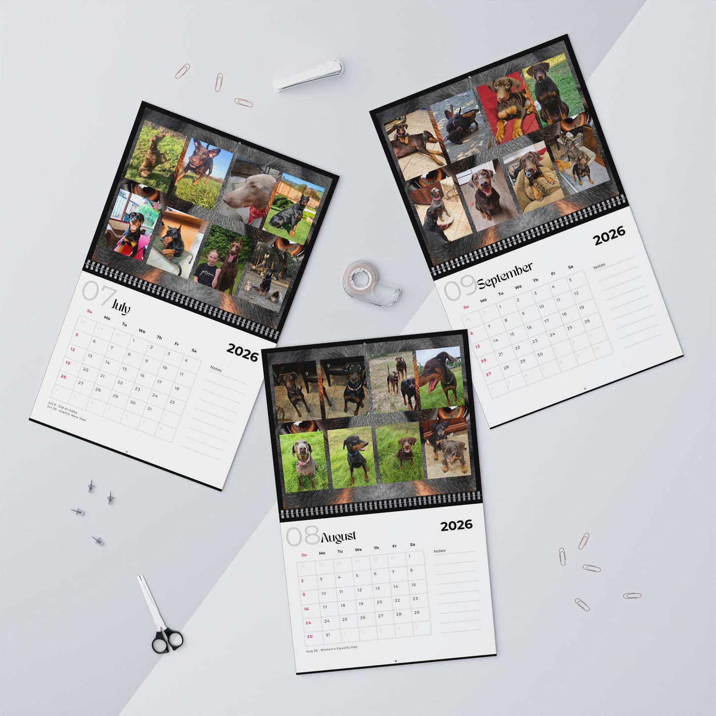 Edition 32 2026 Doberman Calendars