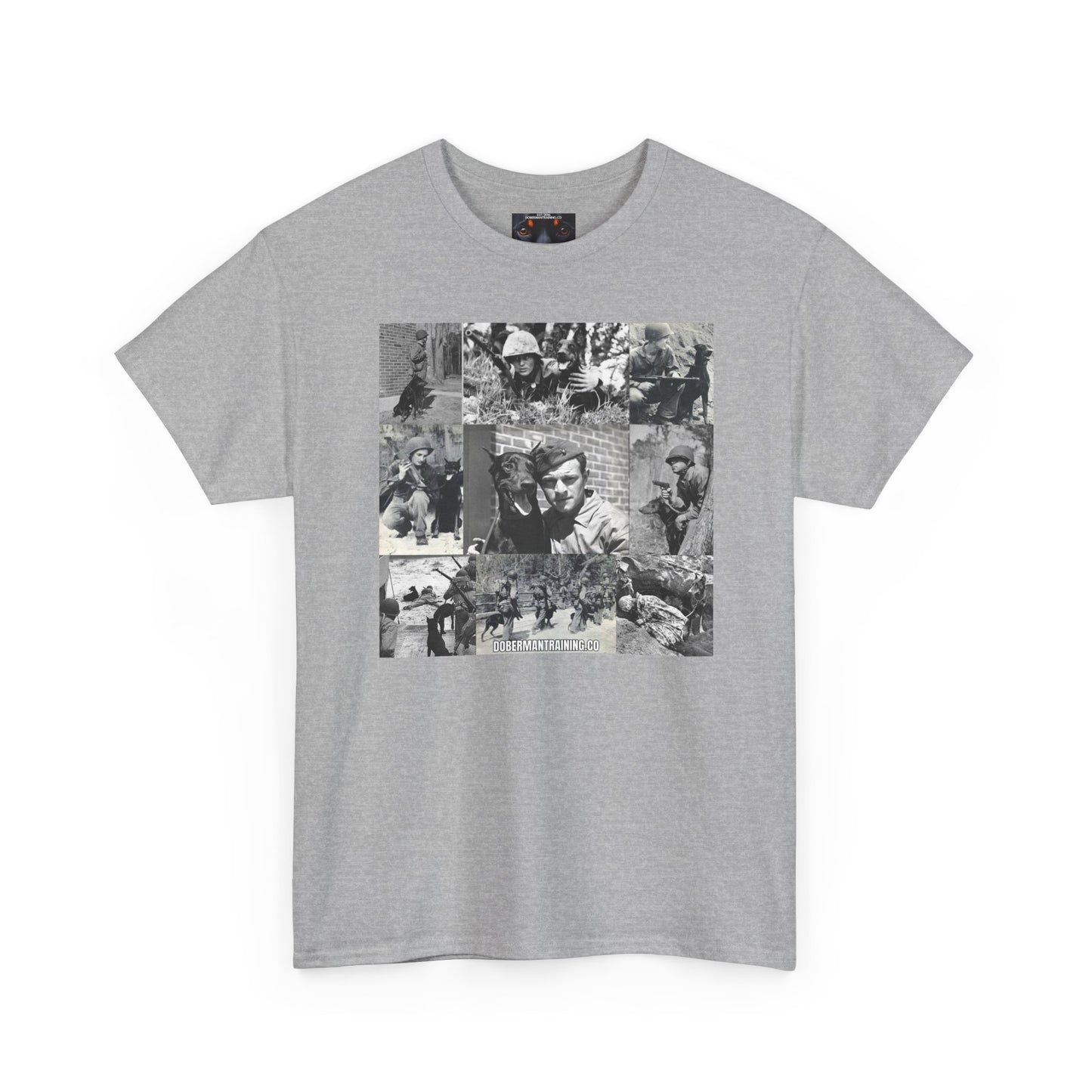 Doberman Dad S1 Private Lable Unisex Heavy Cotton Tee