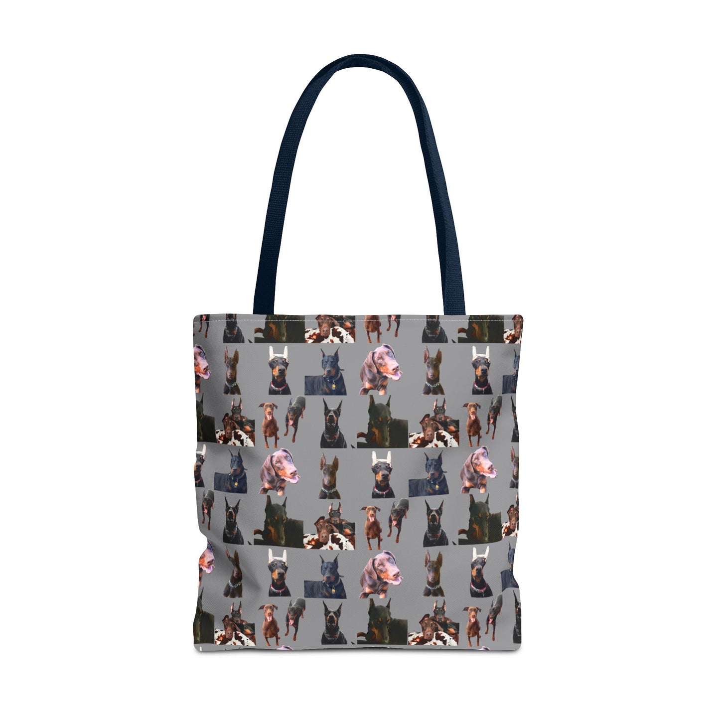 Edition 10 Doberman Model Pattern Gray Tote Bag
