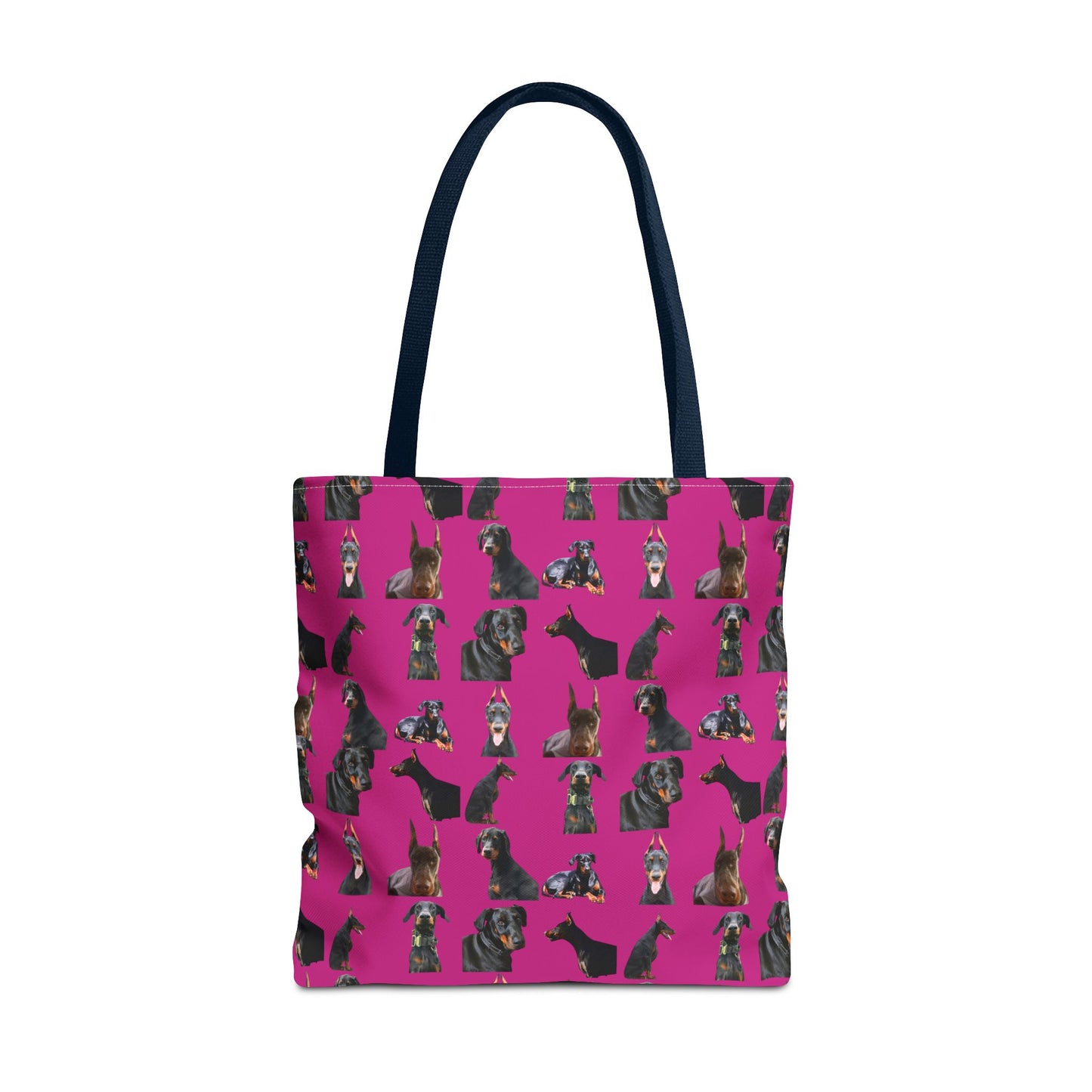Edition 6 Doberman Model Pattern Pink Tote Bag