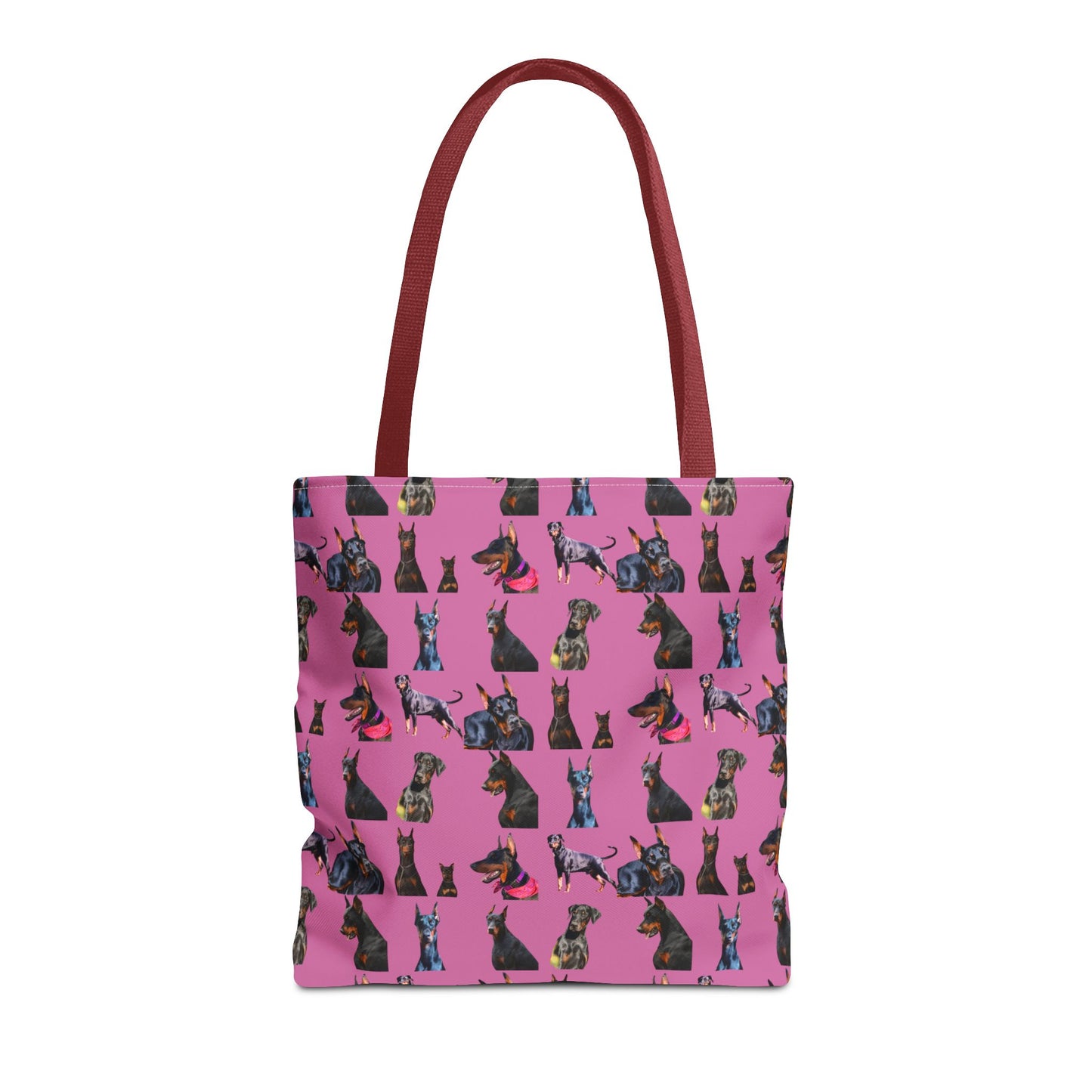 Edition 7 Doberman Model Pattern Light Pink Tote Bag