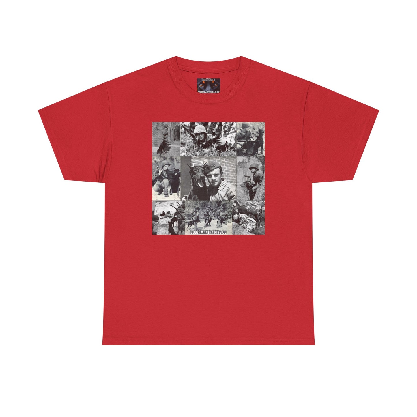 Doberman Dad S1 Private Lable Unisex Heavy Cotton Tee