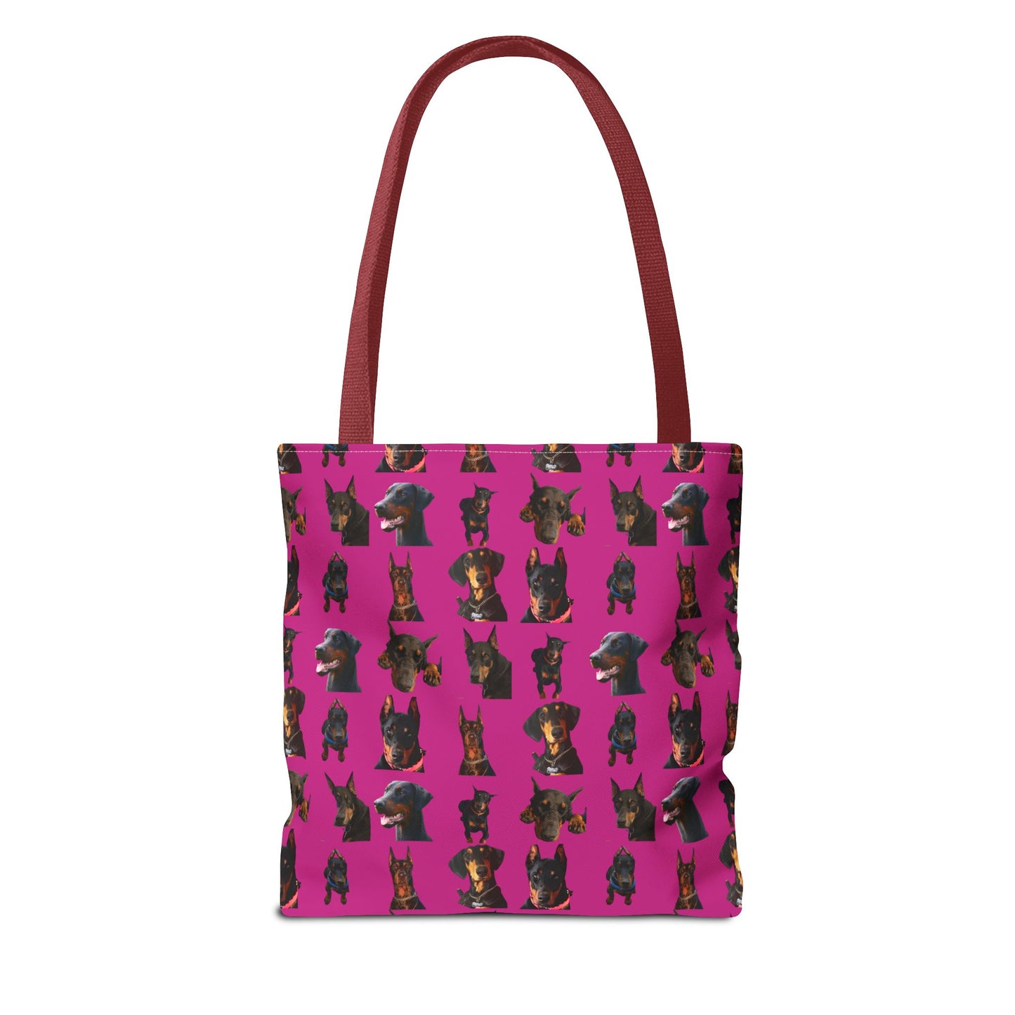 Edition 2 Doberman Model Pattern Miami Pink Tote Bag